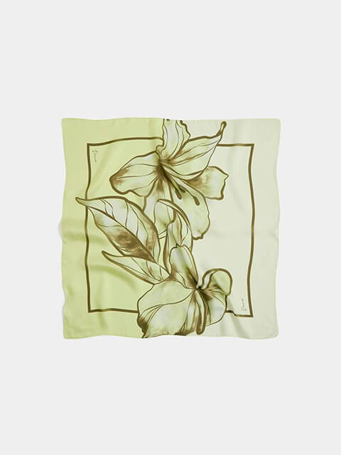 Scarf with print