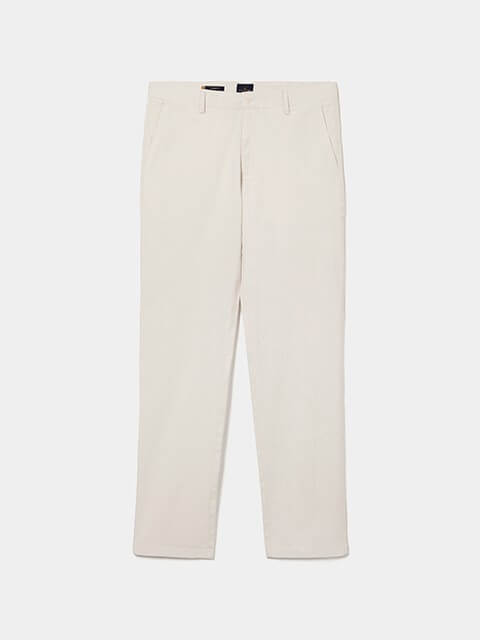 slim fit chino trousers