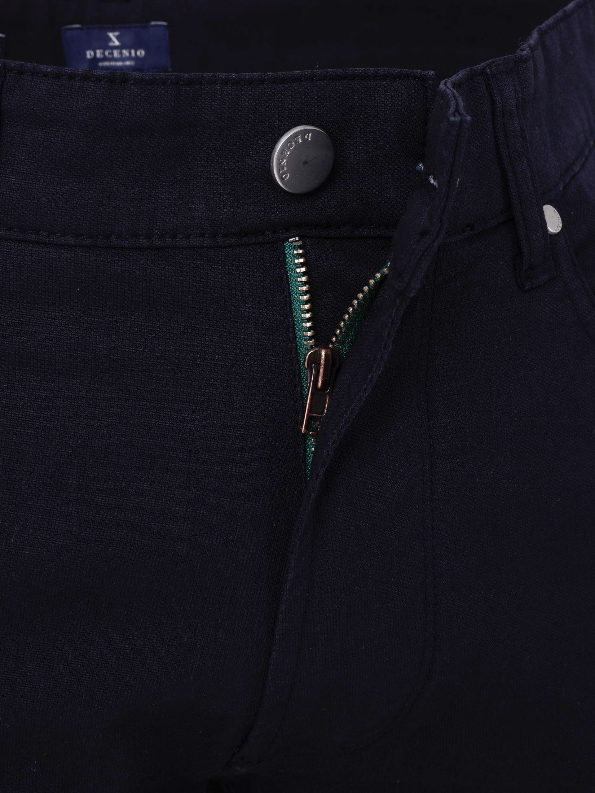 Pantalones regular fit de algodón strech