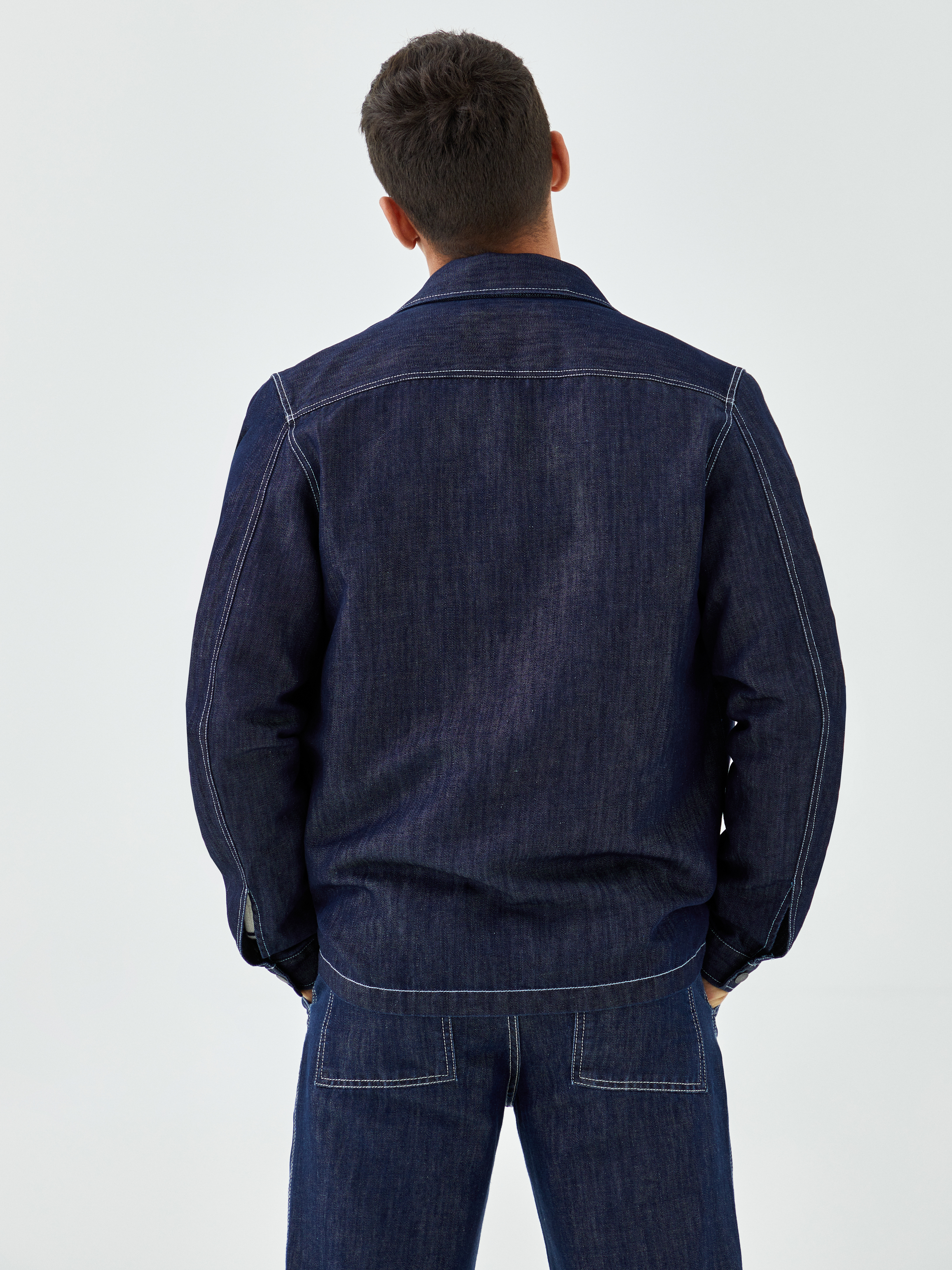 Denim overshirt