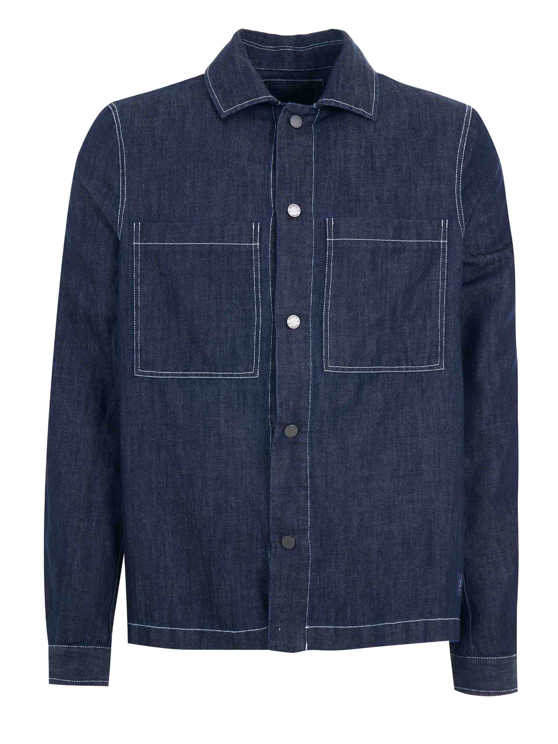 Denim overshirt