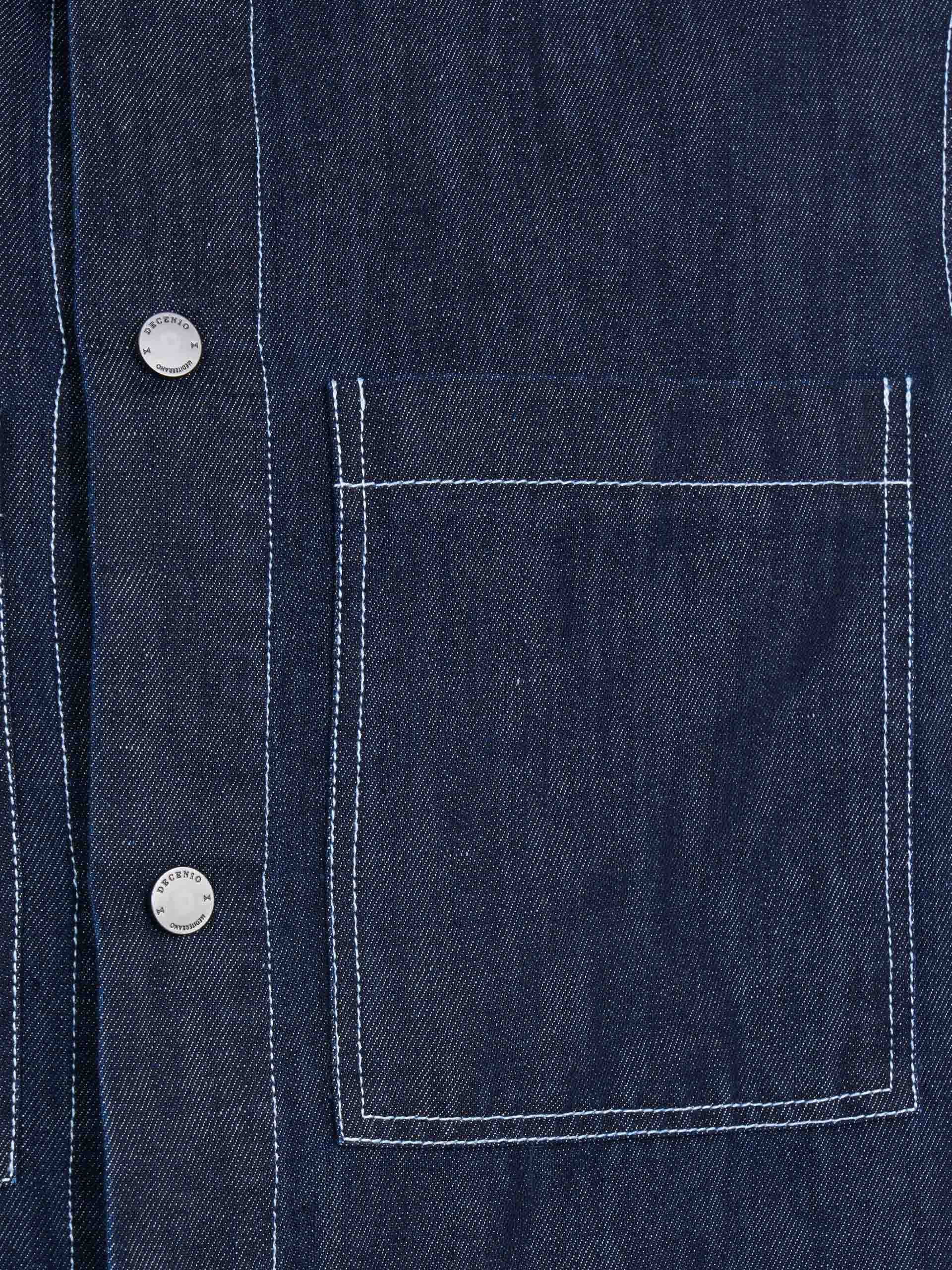 Denim overshirt