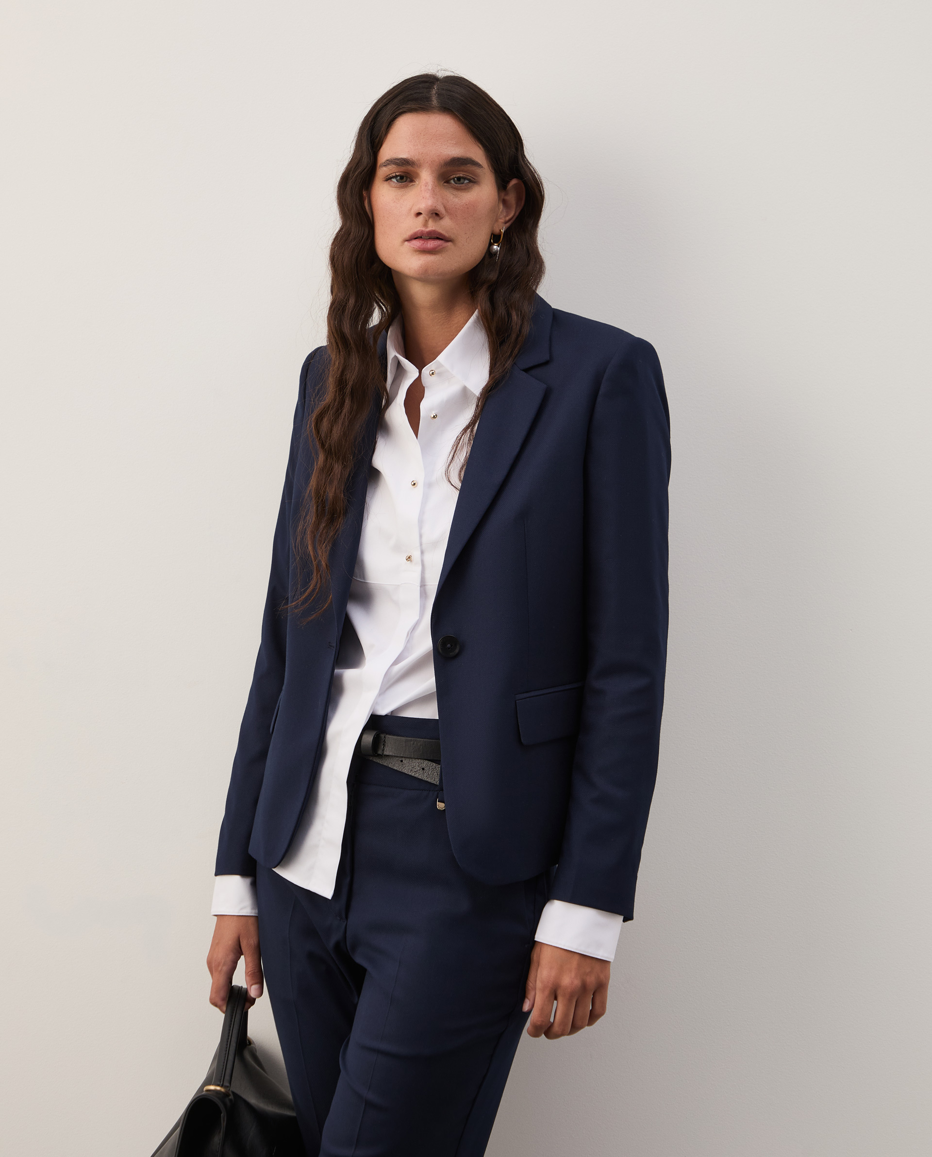 Americana regular fit azul marino