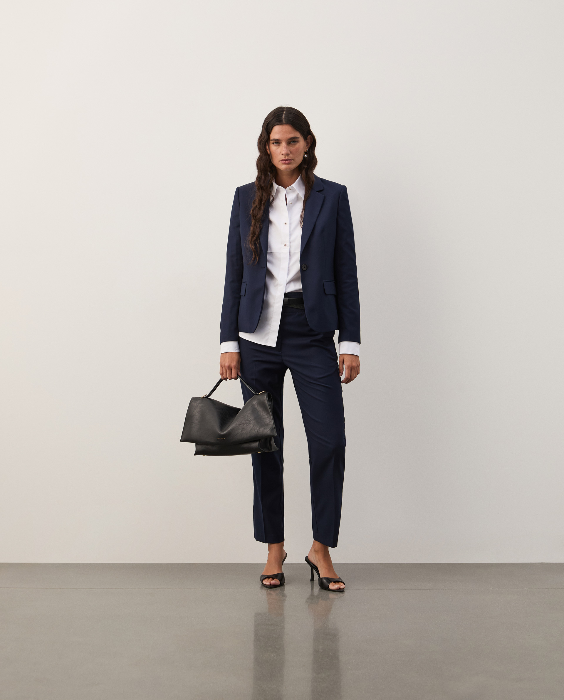 Americana regular fit azul marino