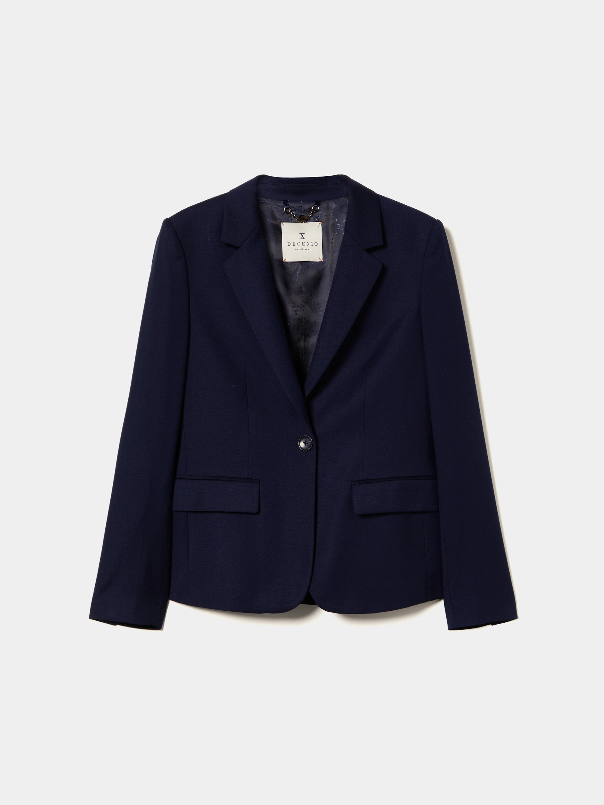 Americana regular fit azul marino