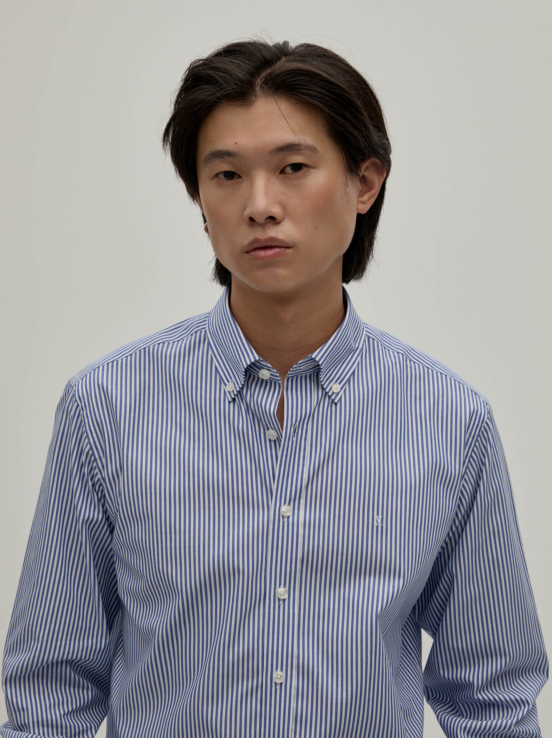 Regular fit striped shirt