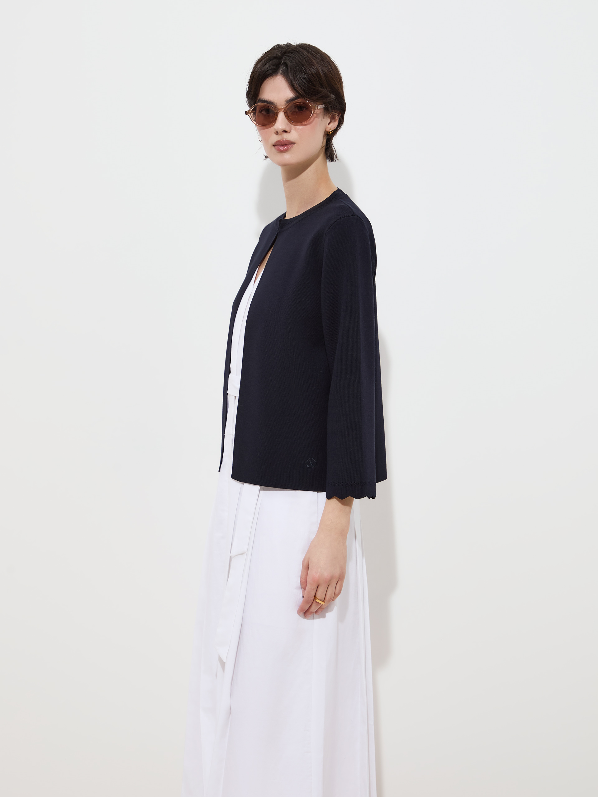 Knit cardigan