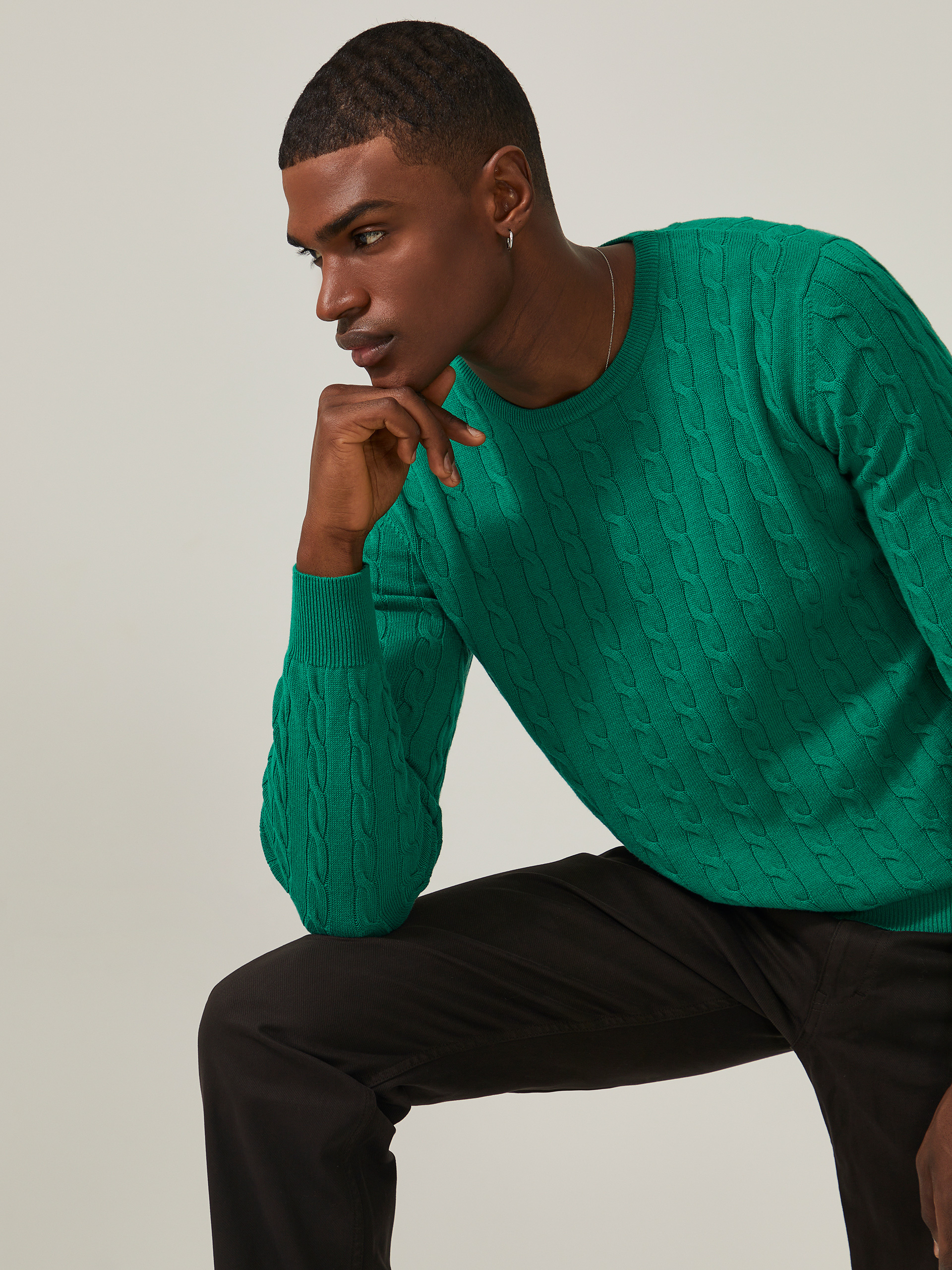 Knitted sweater