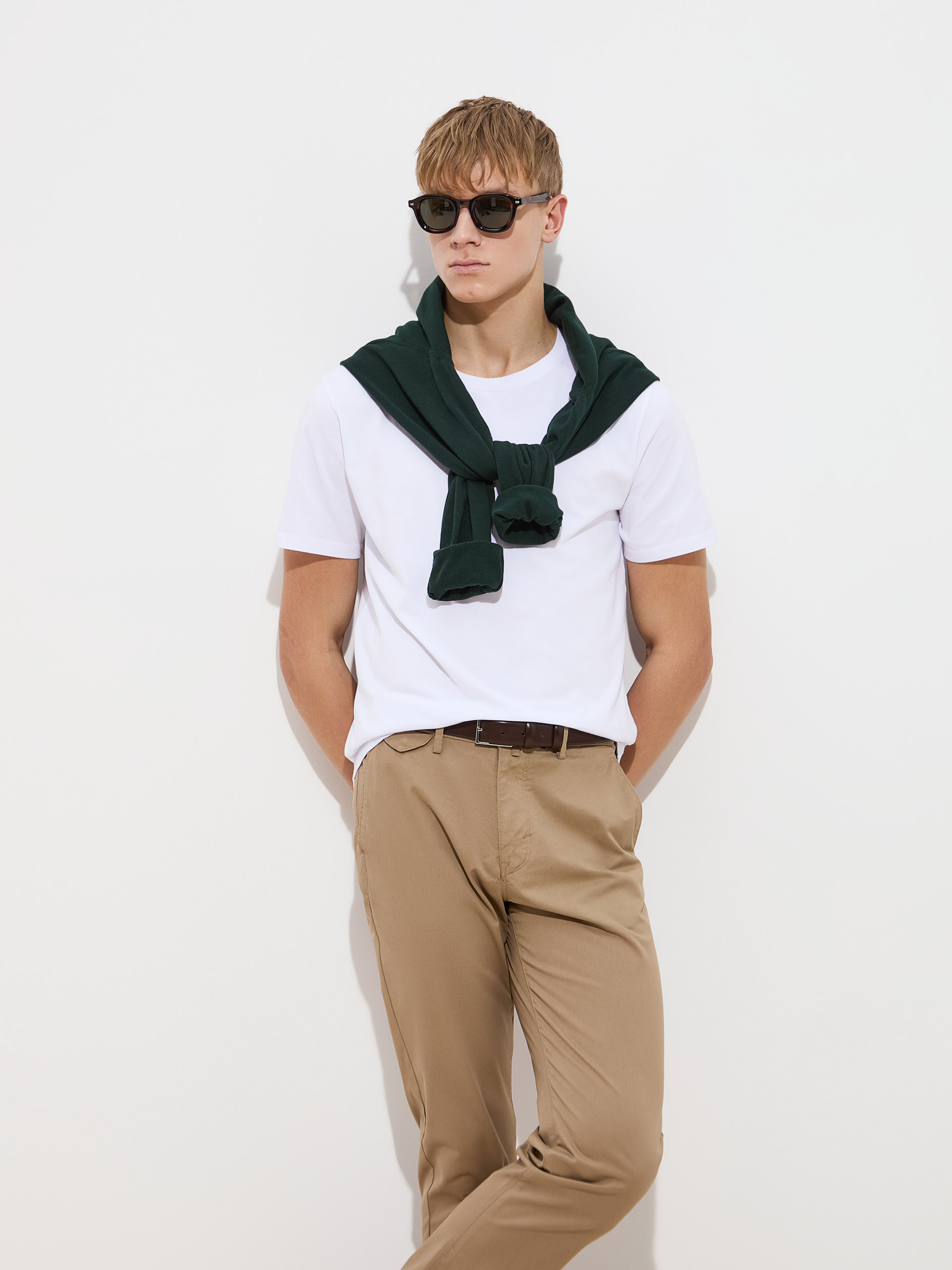 Calças chino regular fit