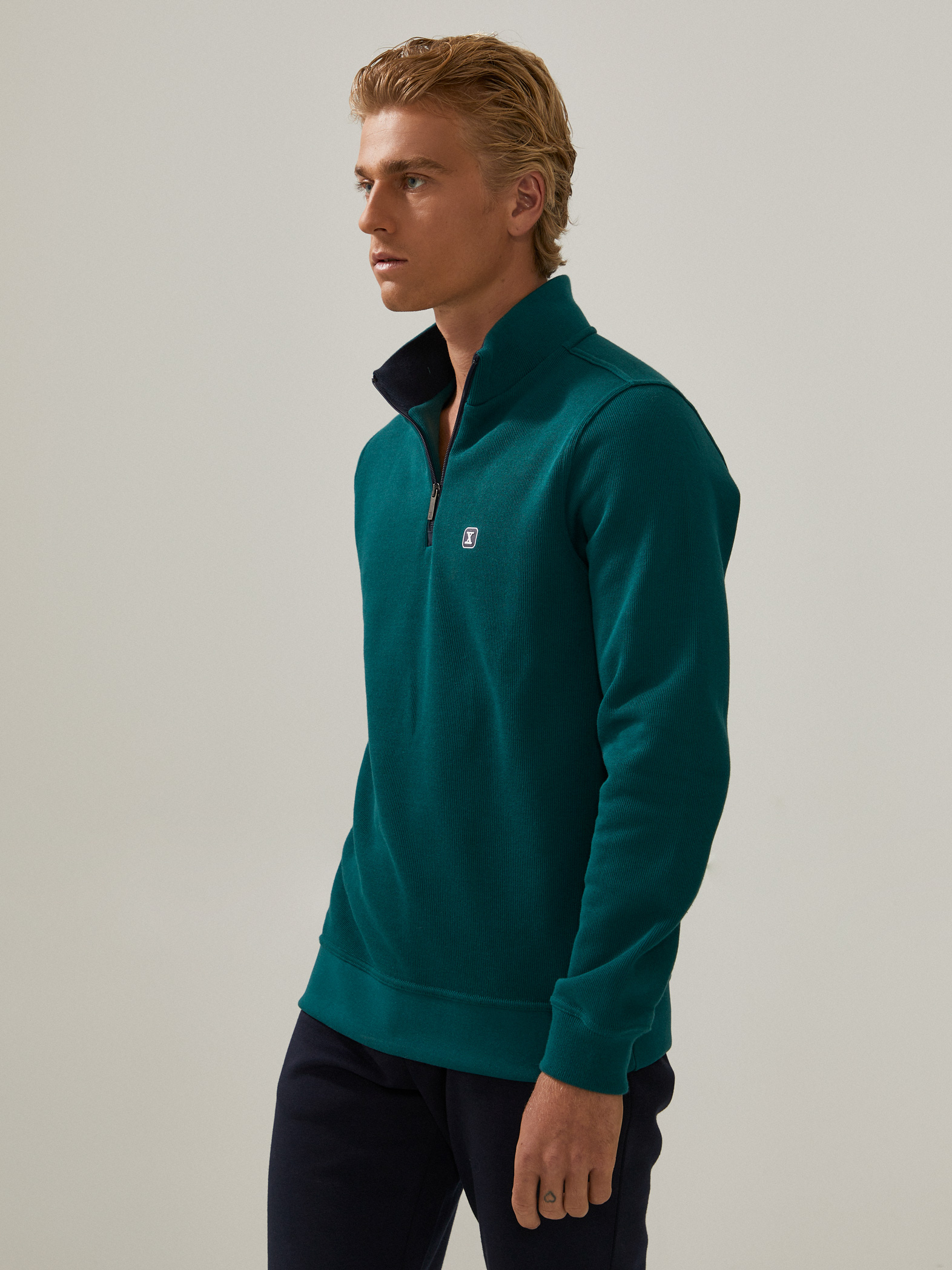 Zip Knitted Jumper