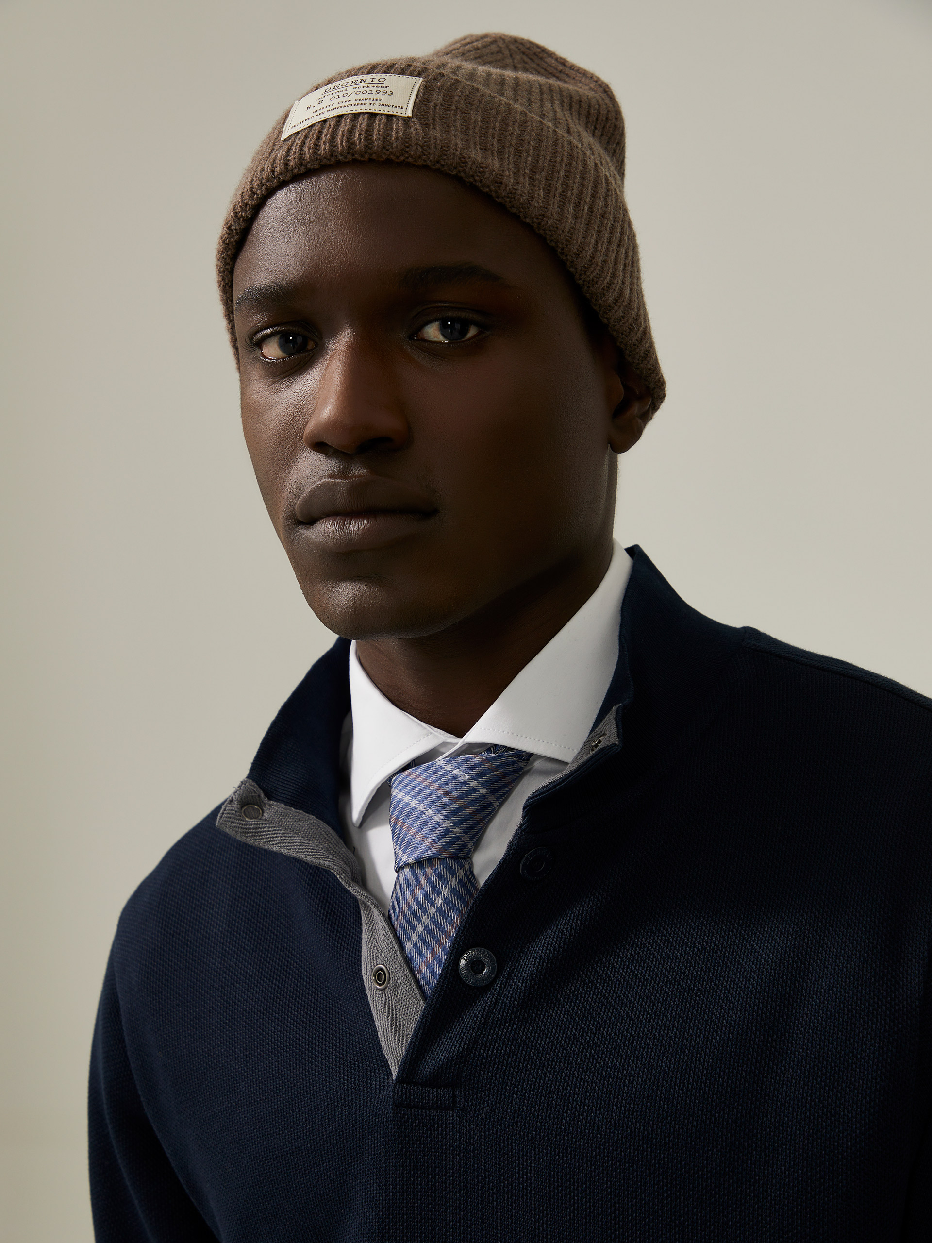 Zip Knitted Jumper
