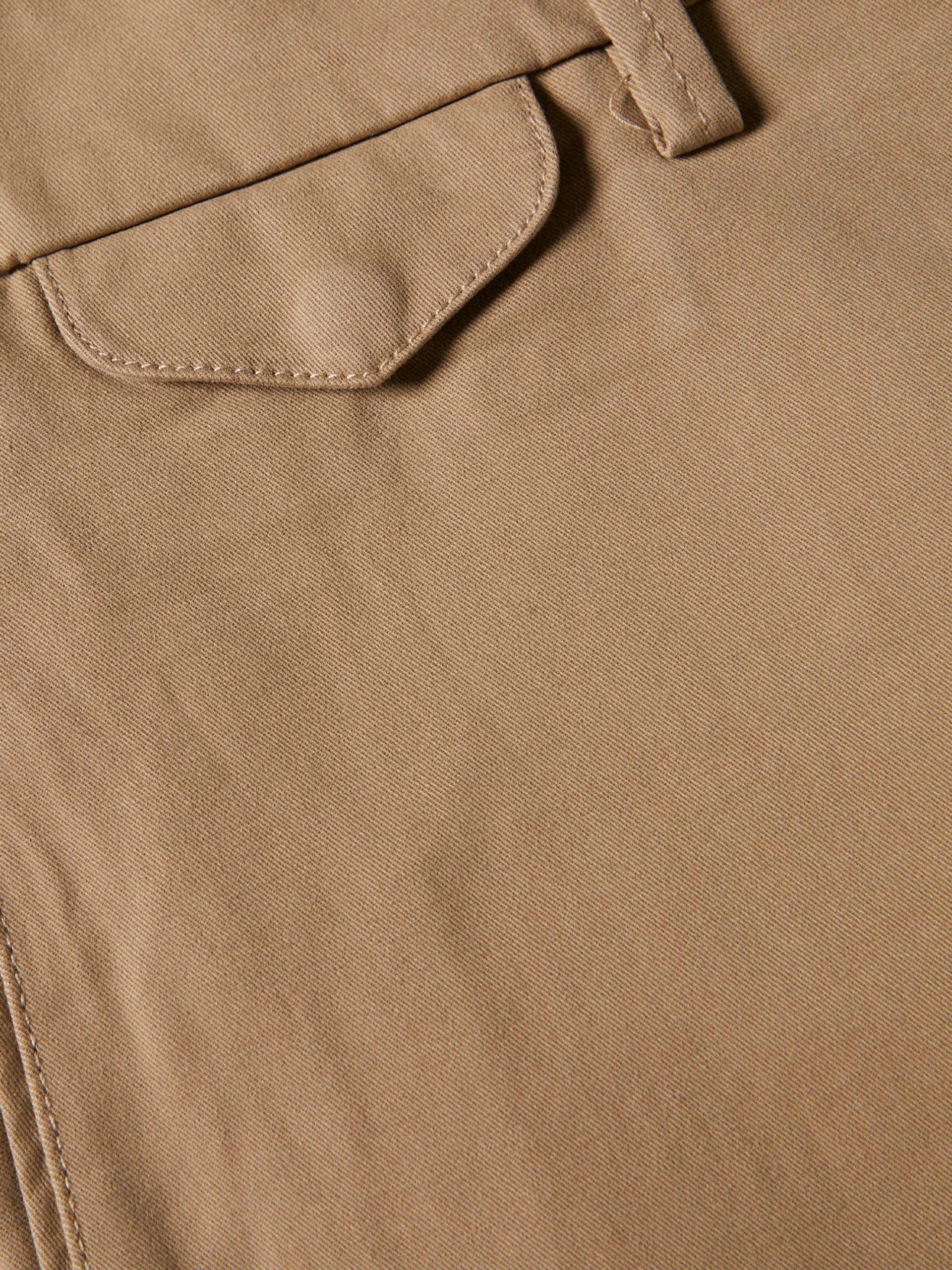Twill chino pants