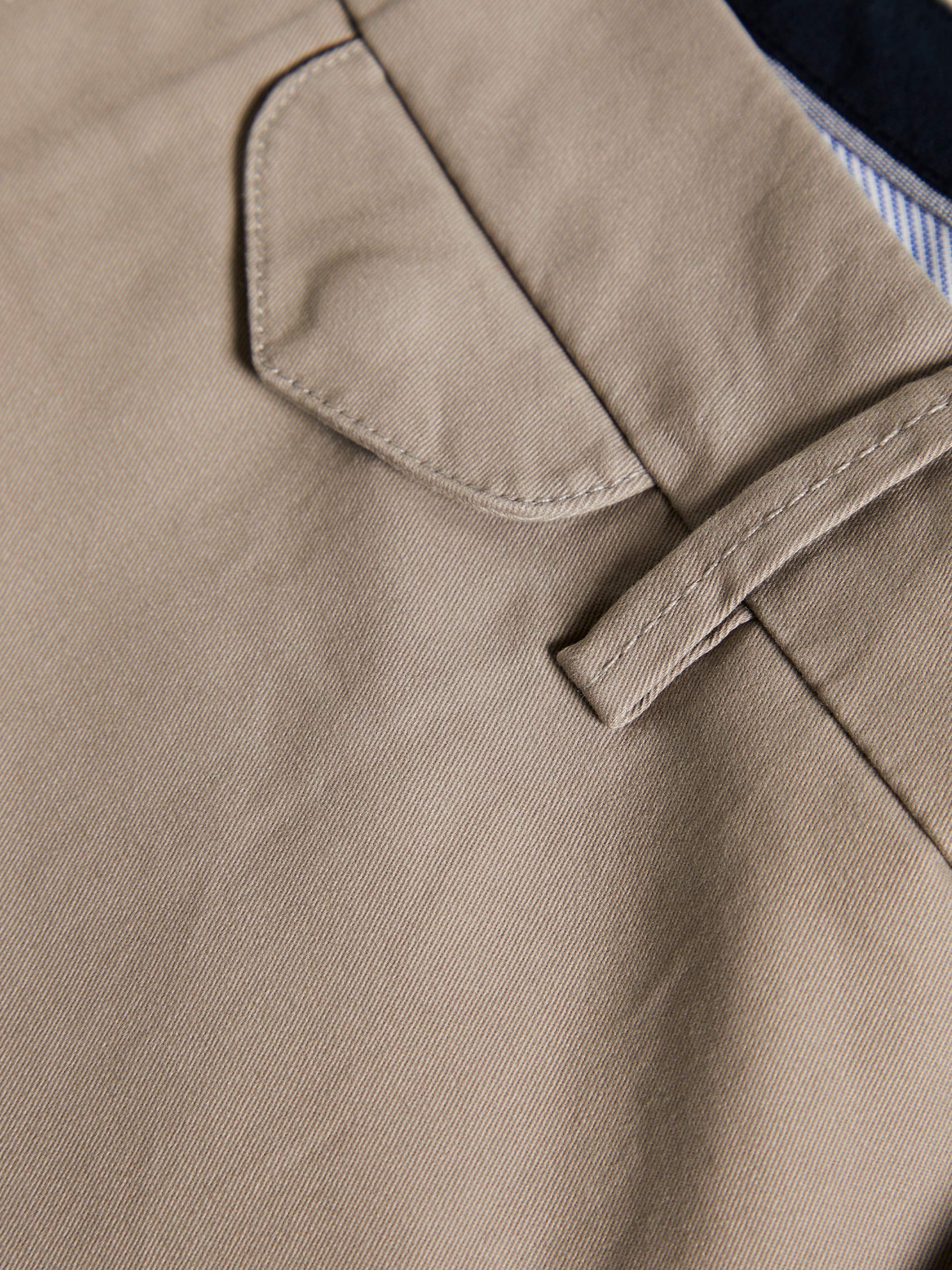 Twill chino pants