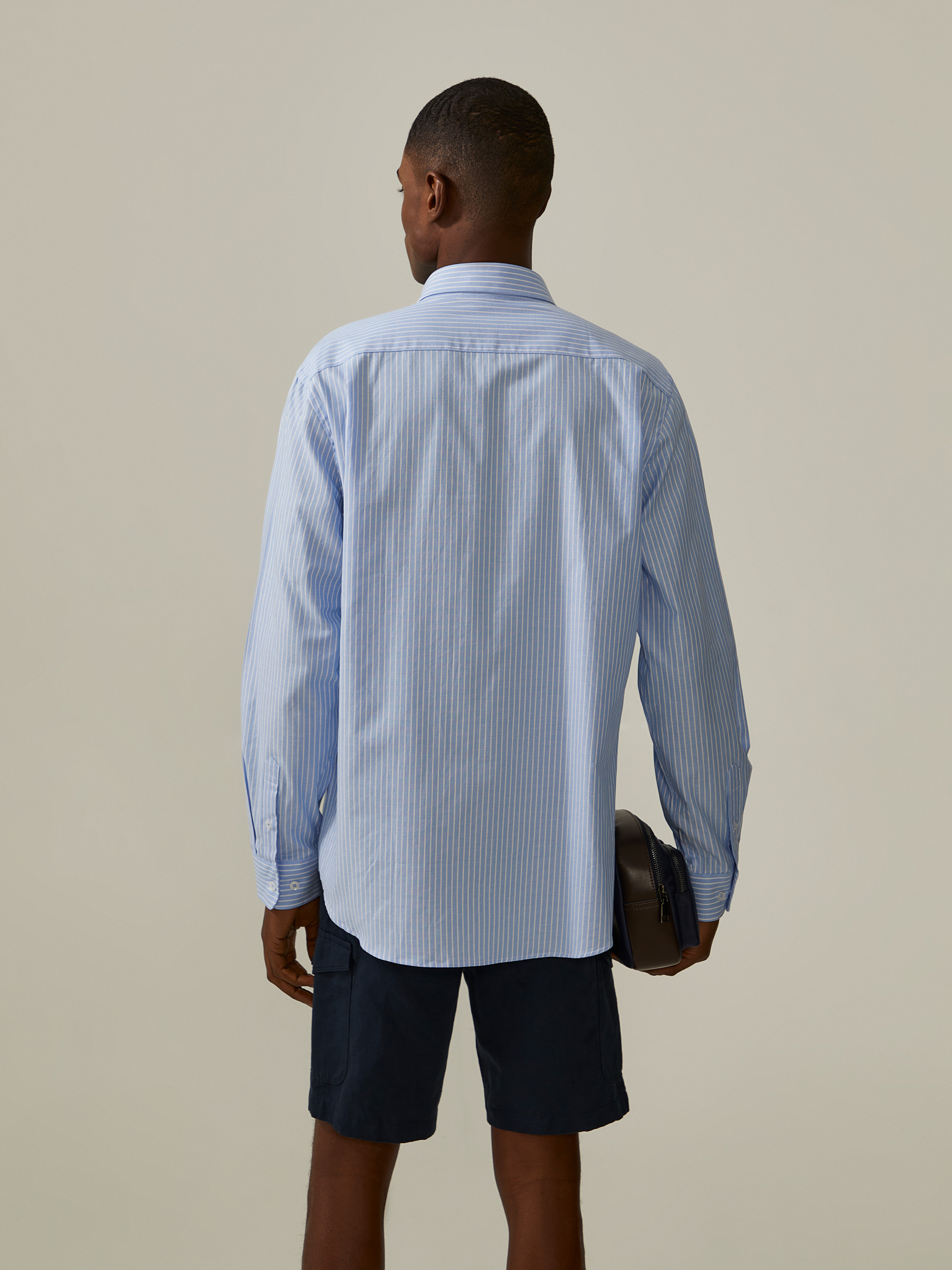 Regular fit striped shirt