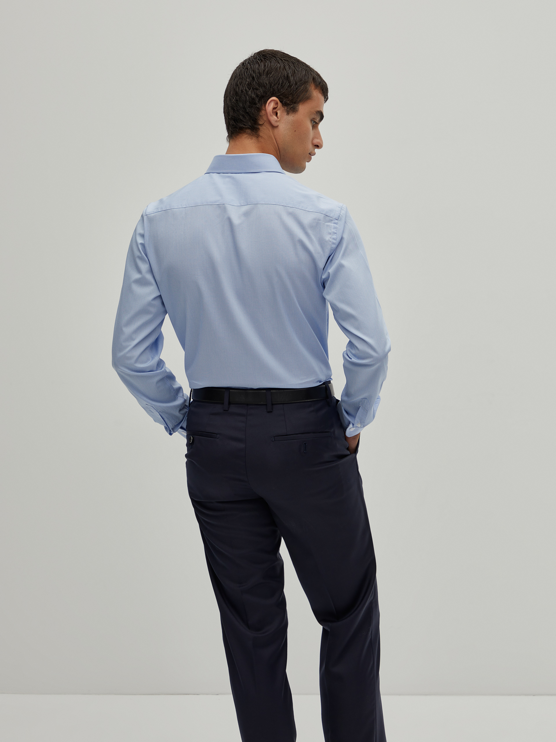 Camisa xadrez slim fit