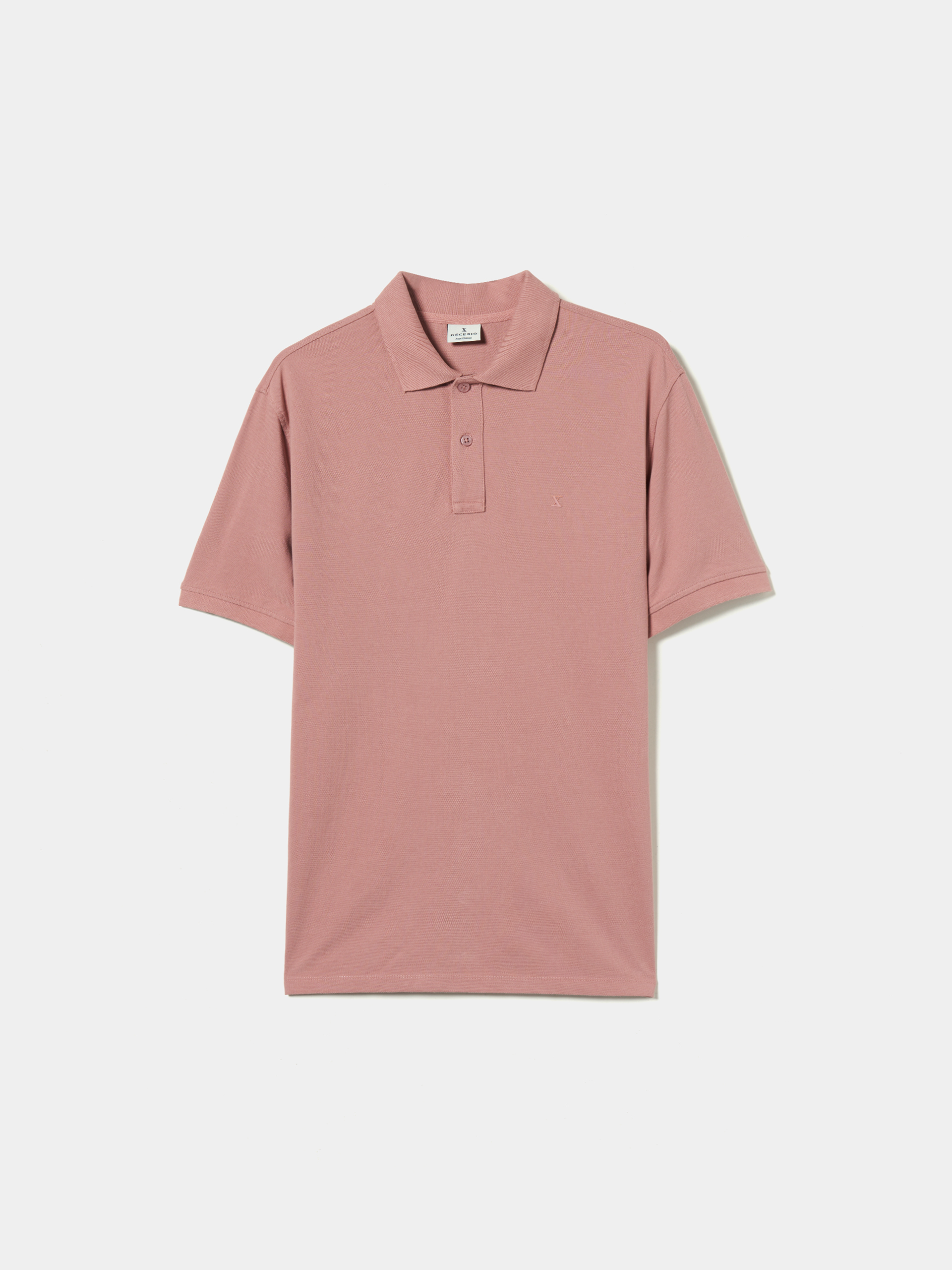 Cotton piqué polo
