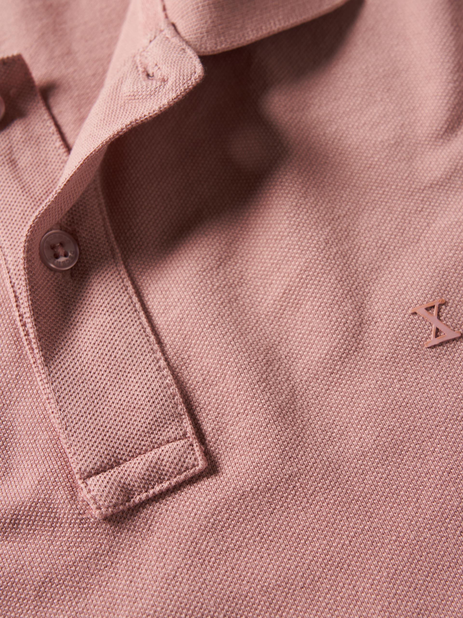 Cotton piqué polo