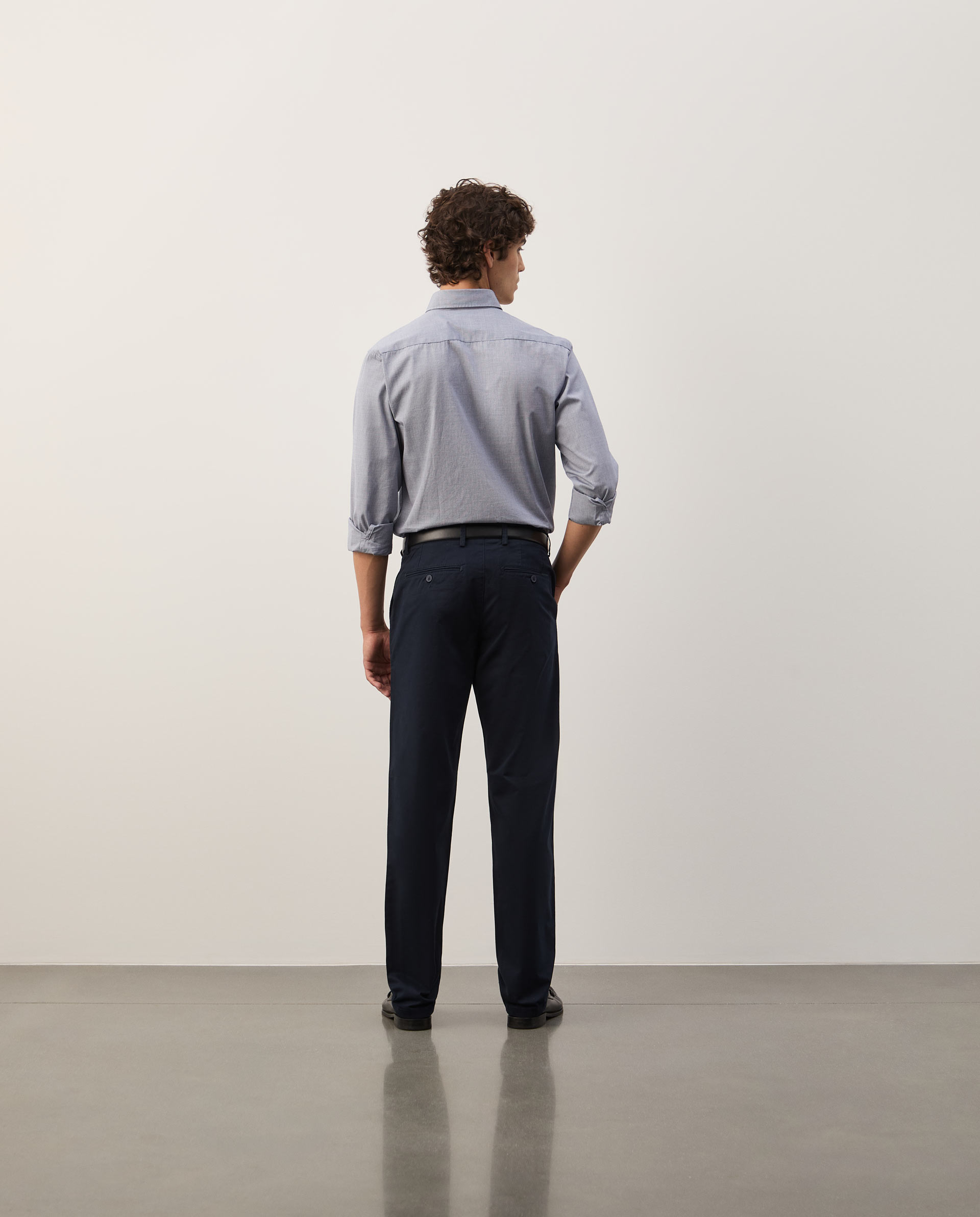 Twill chino pants