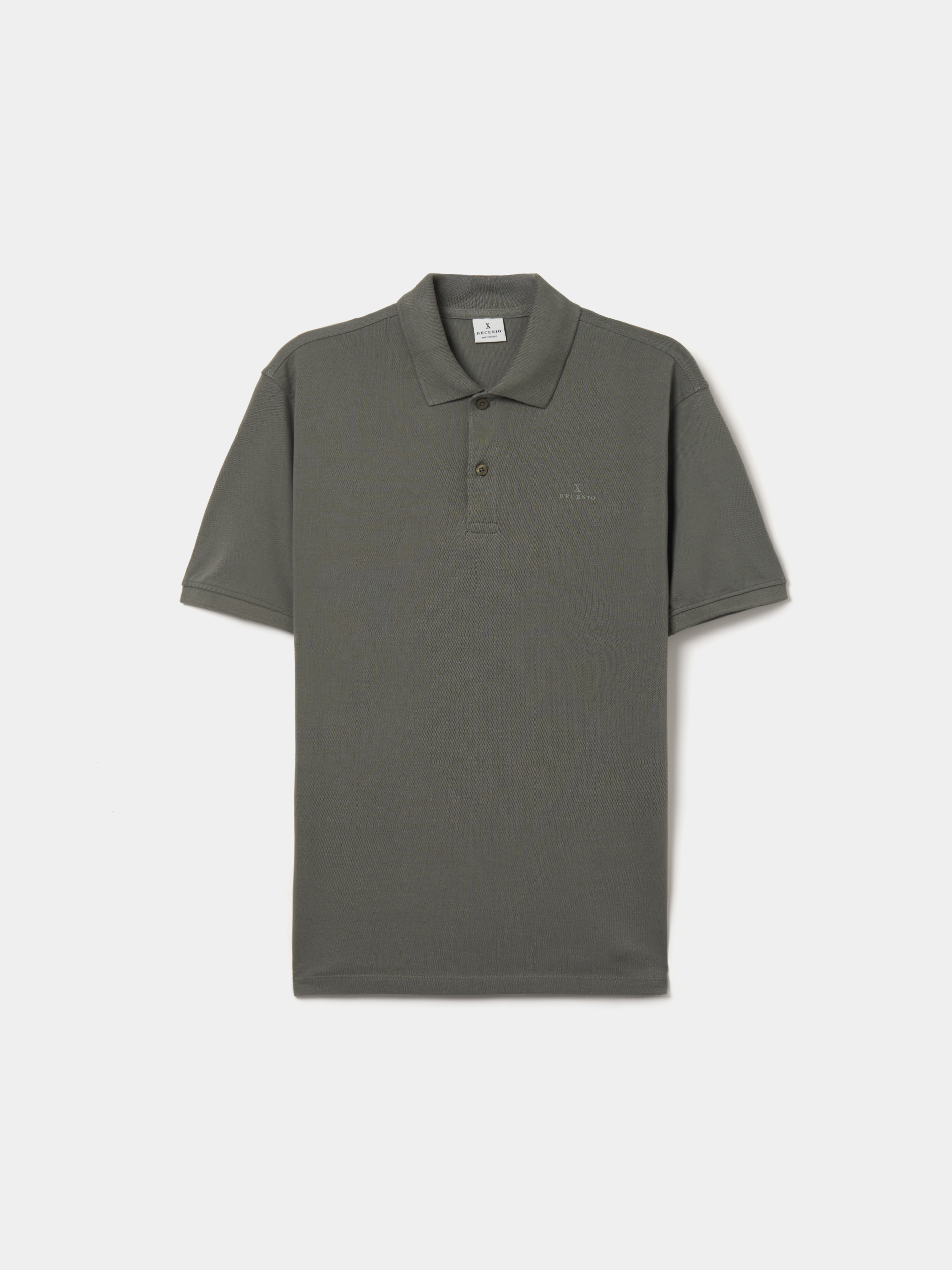 Regular fit piqué polo shirt