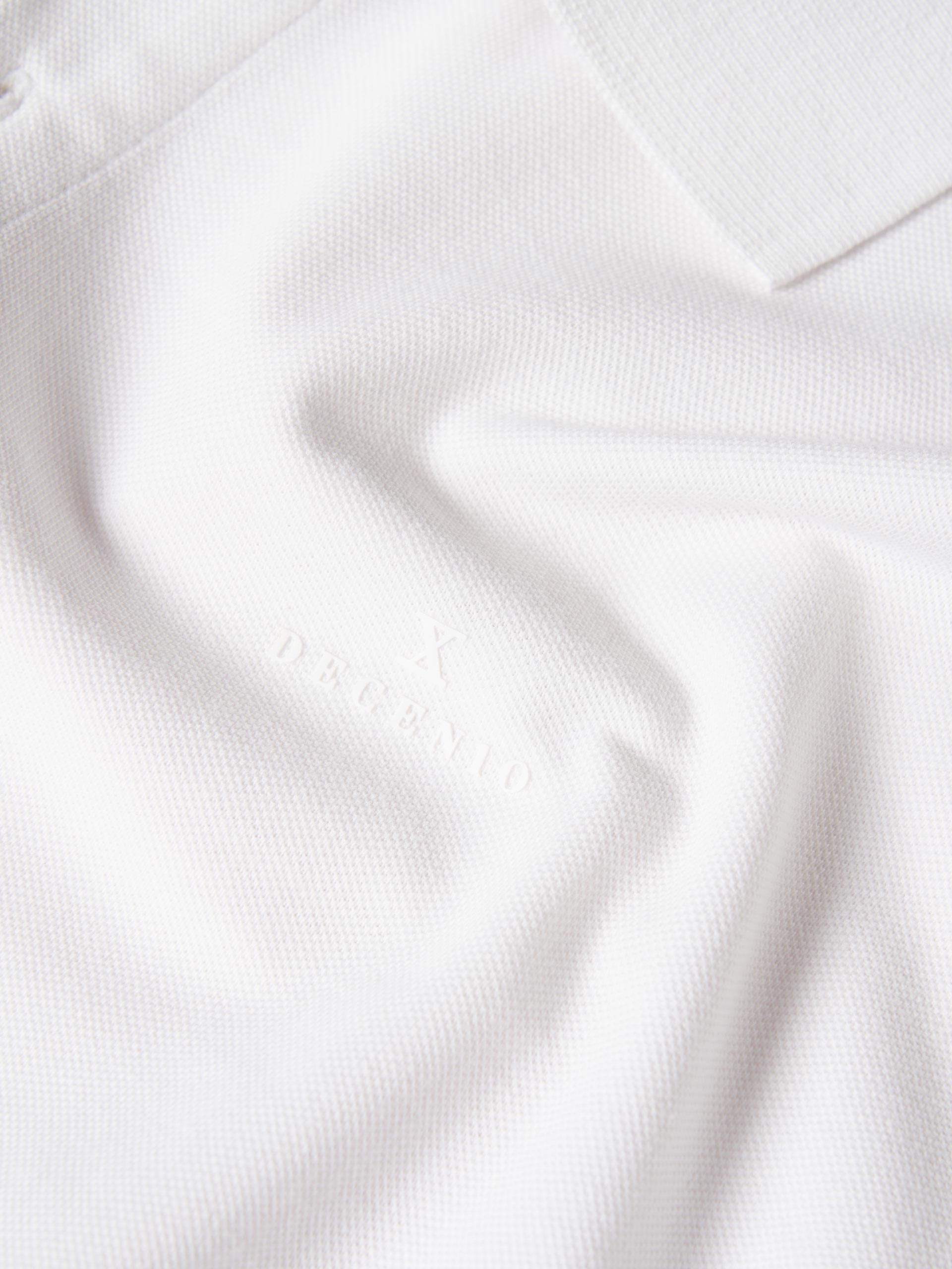 Regular fit piqué polo shirt