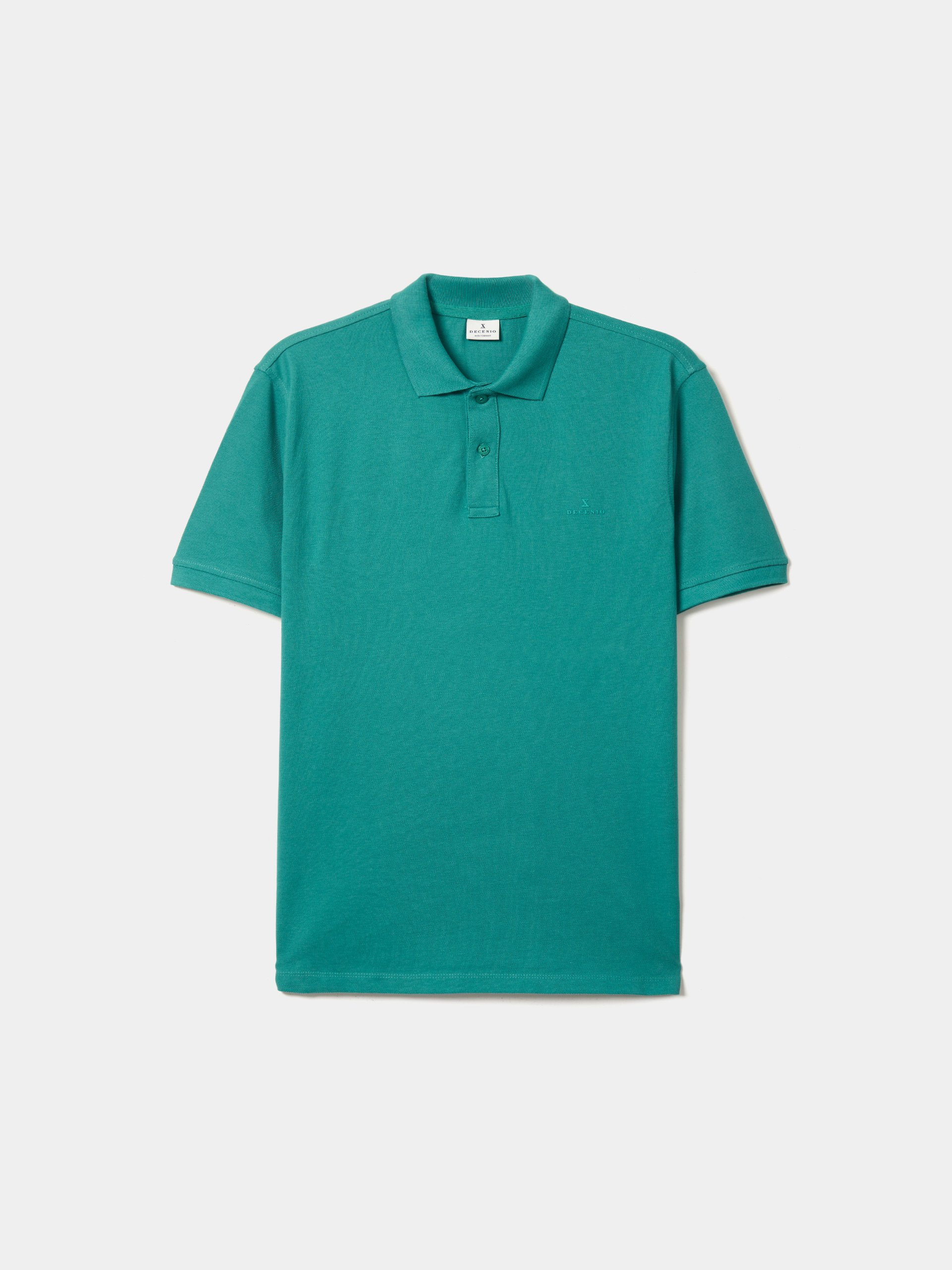 Regular fit piqué polo shirt