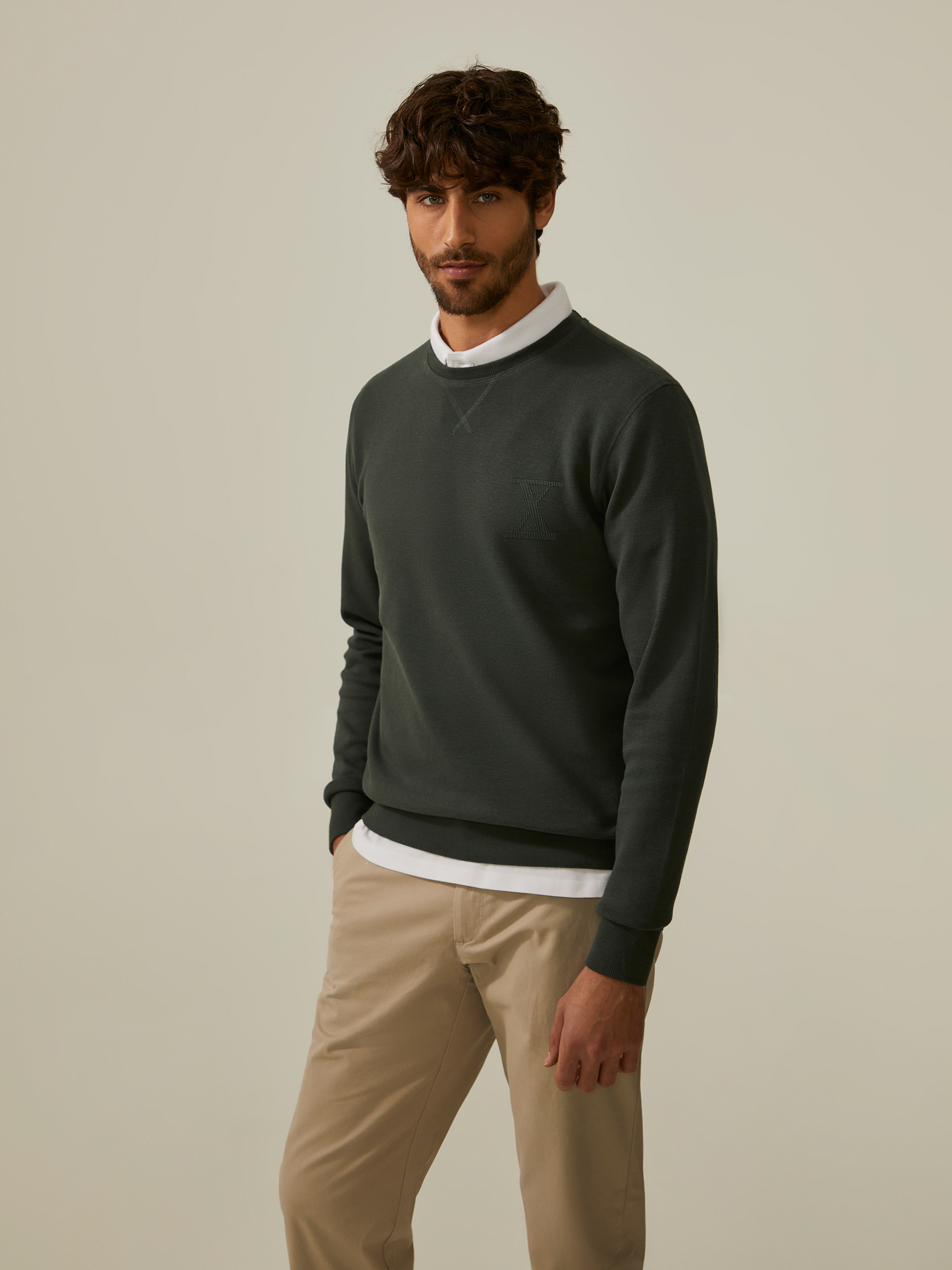 Cotton sweatshirt