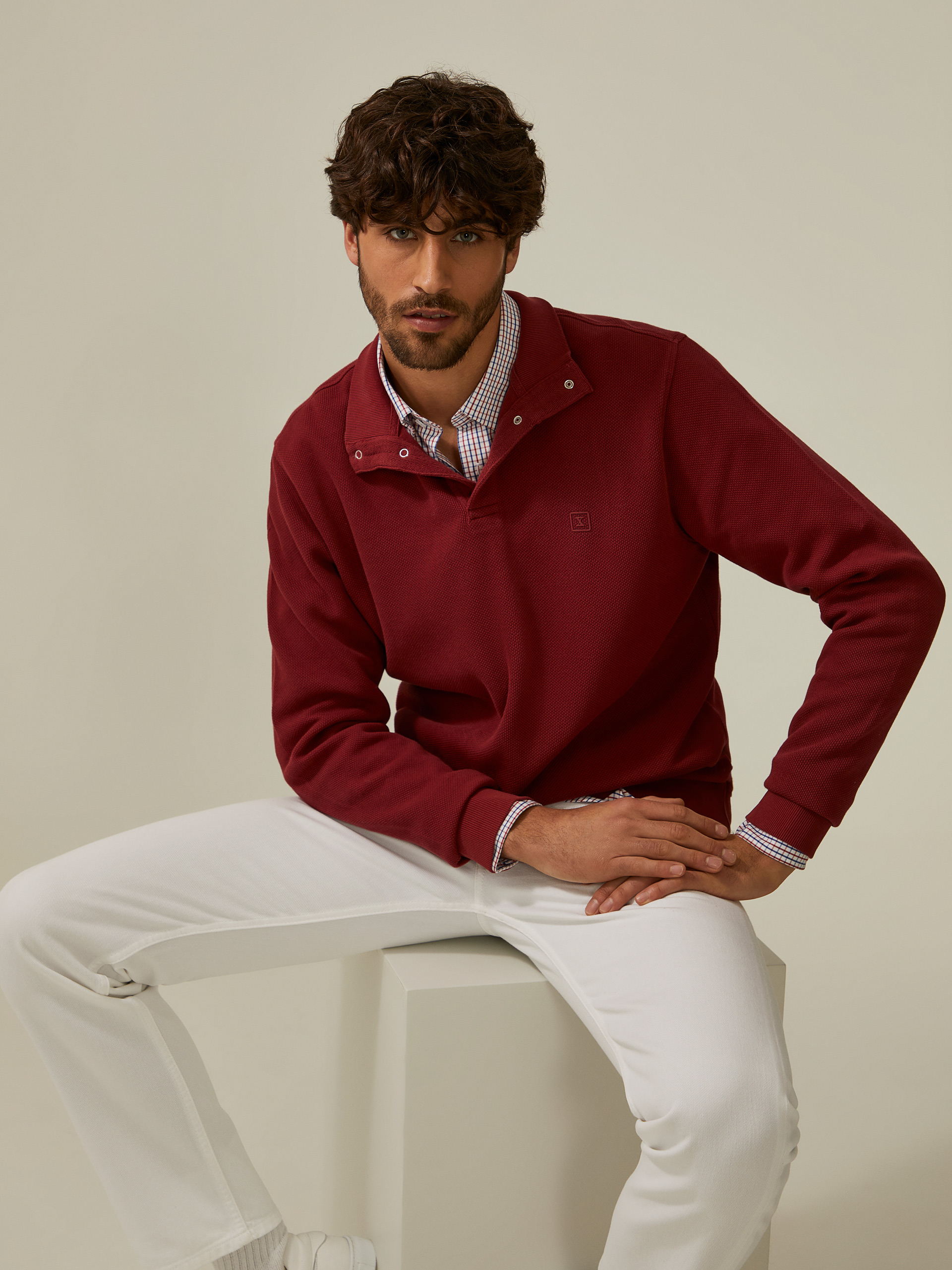 Sweater with springs