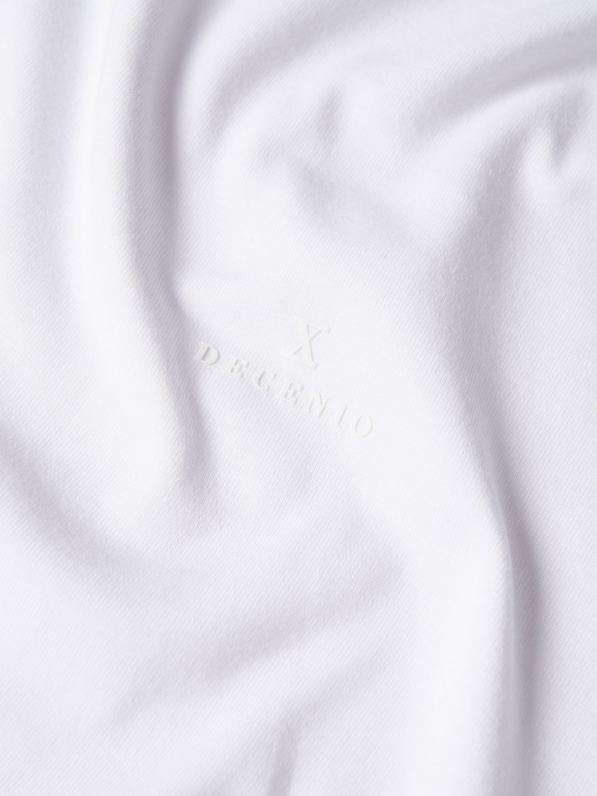 T-shirt básica de algodão
