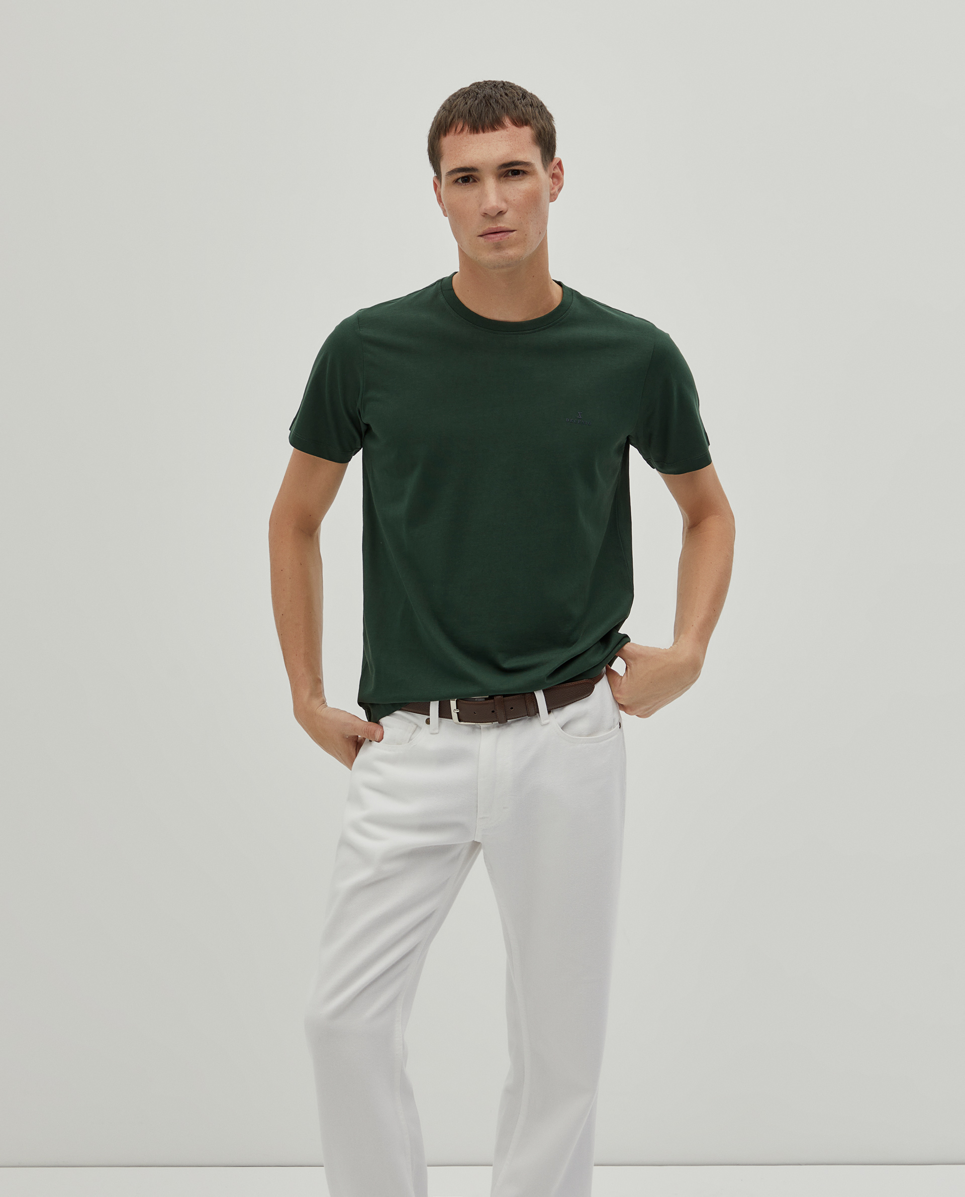 Camiseta básica de algodón