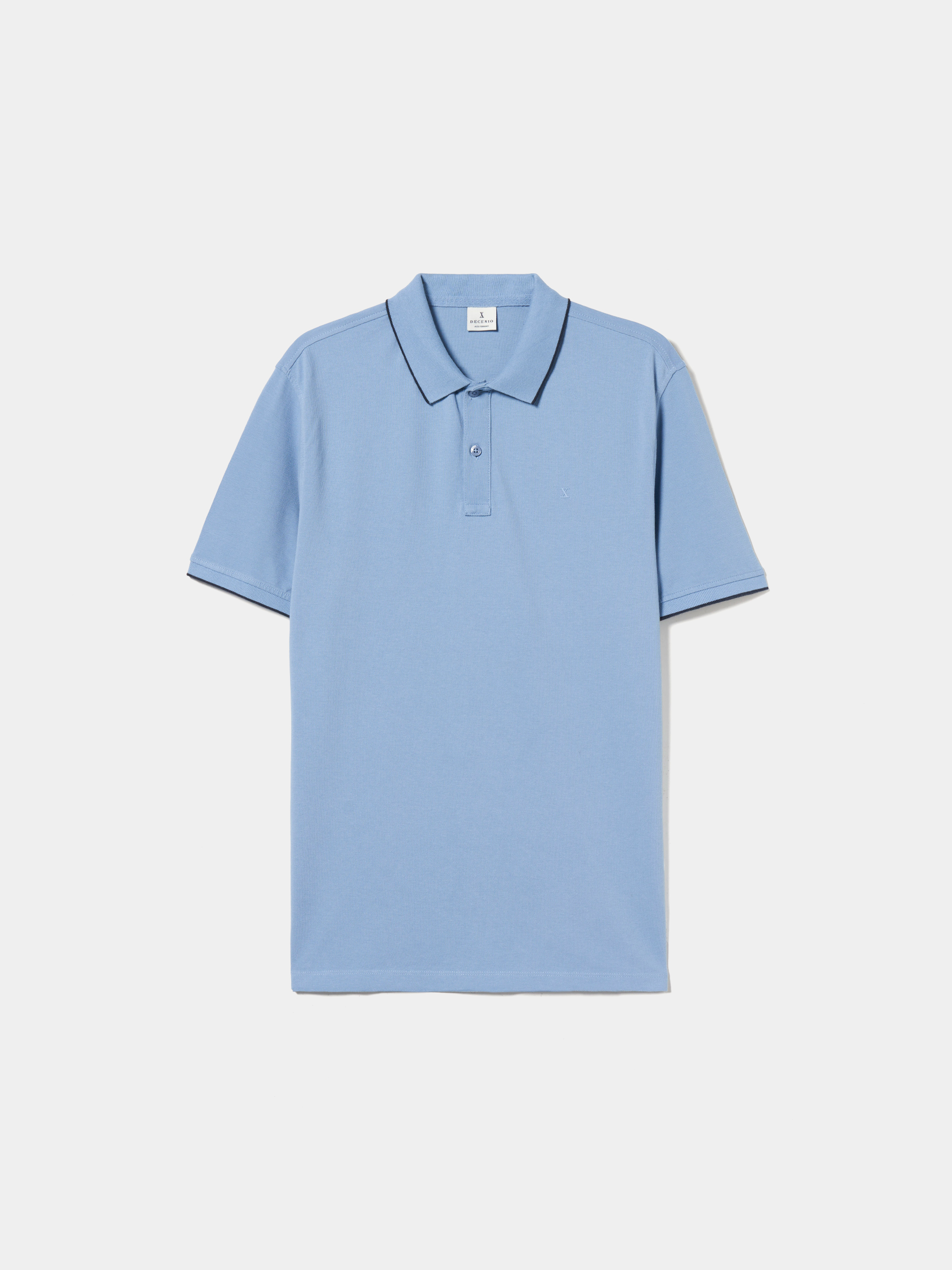Cotton piqué polo