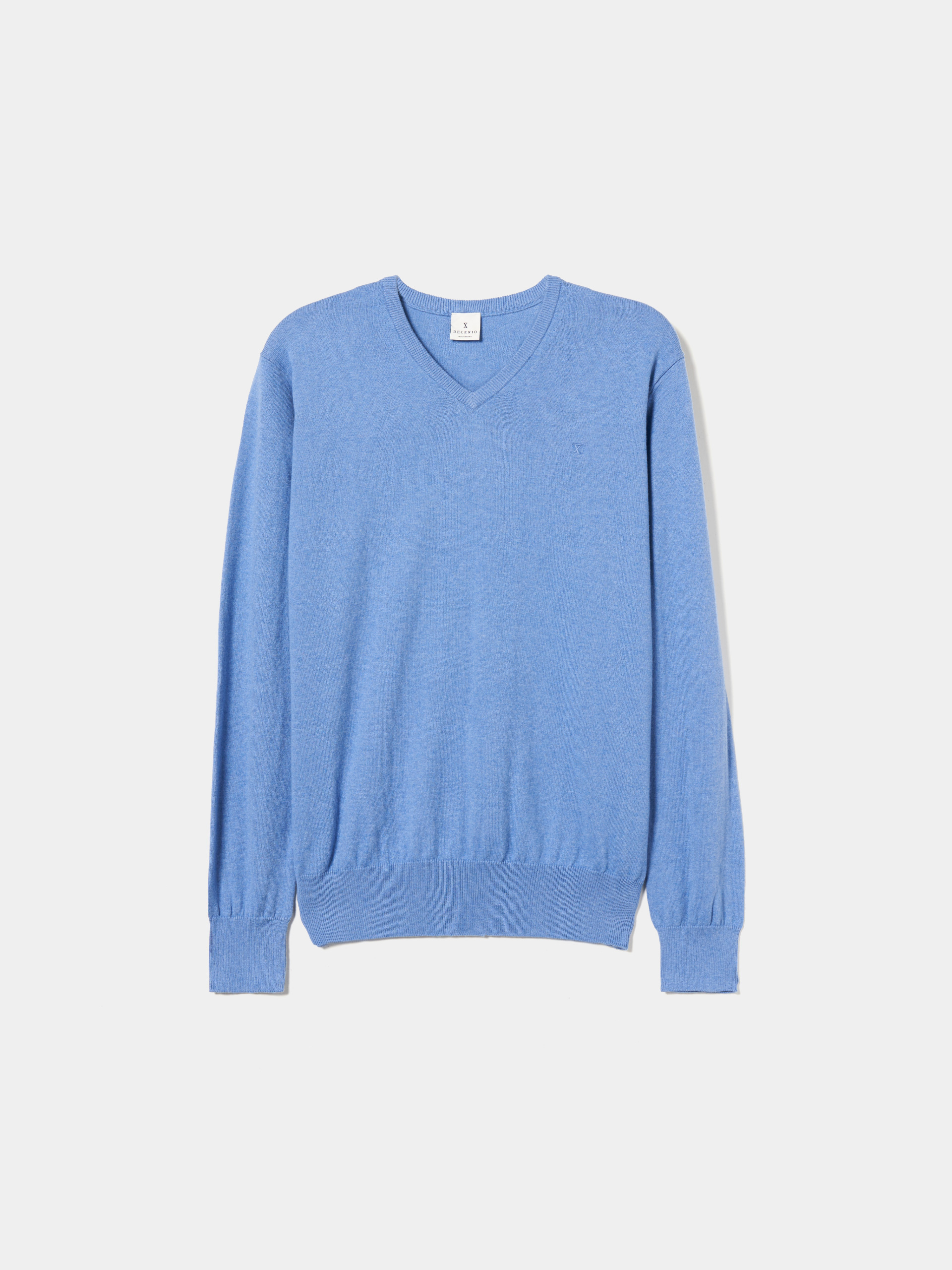 Jersey de algodón y cachemir