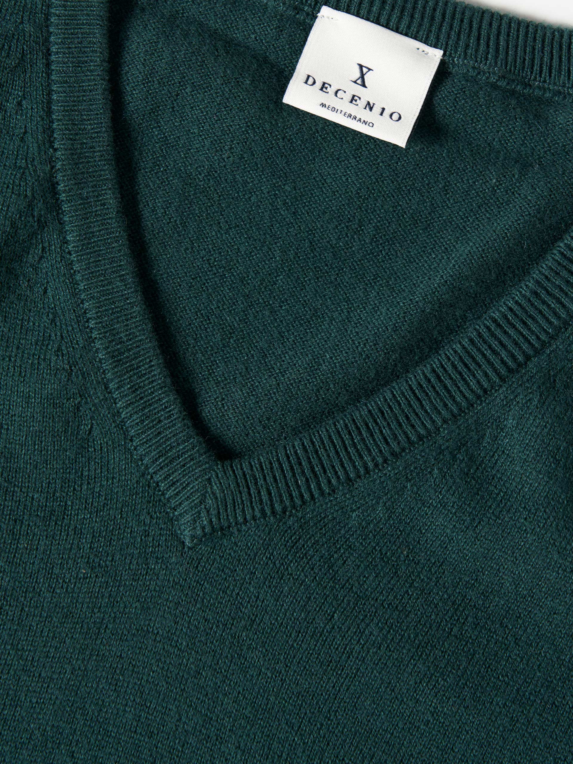Cotton and cashmere pullover