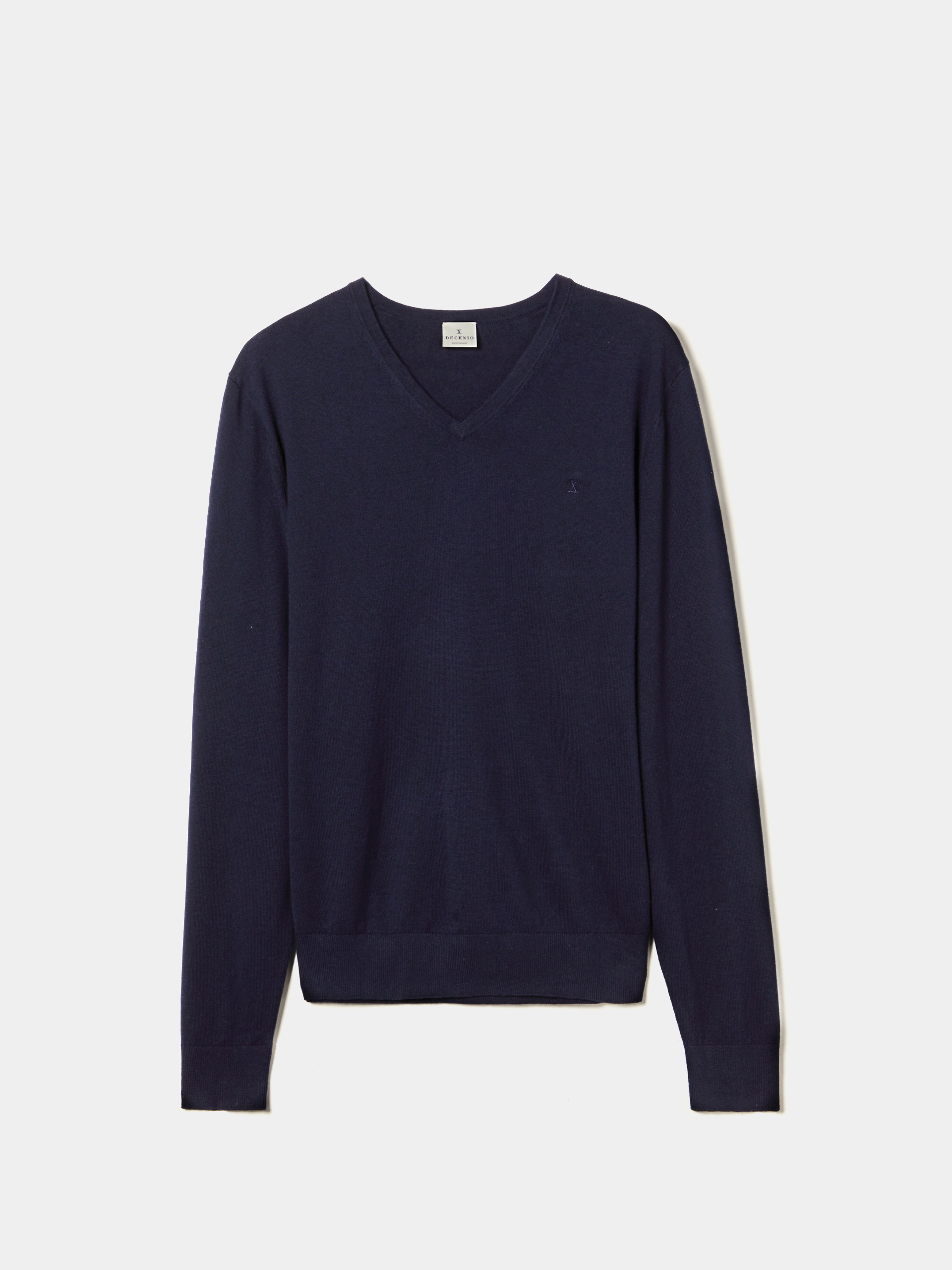 Pullover de algodão e caxemira