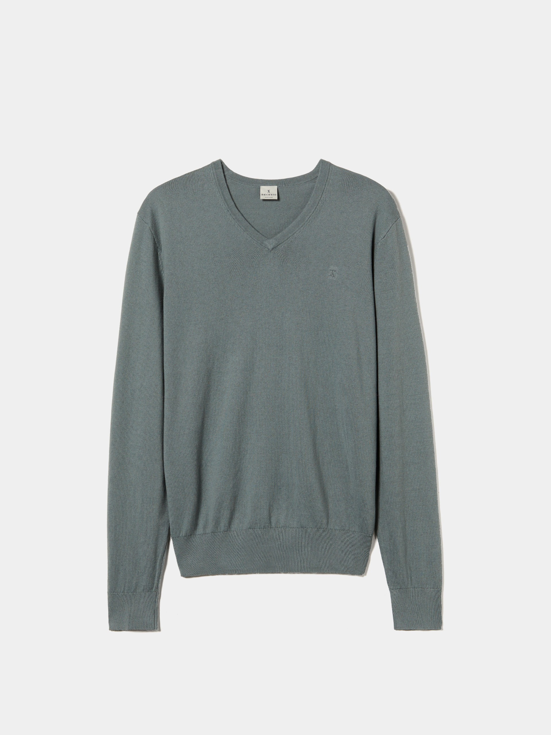 Pullover de algodão e caxemira
