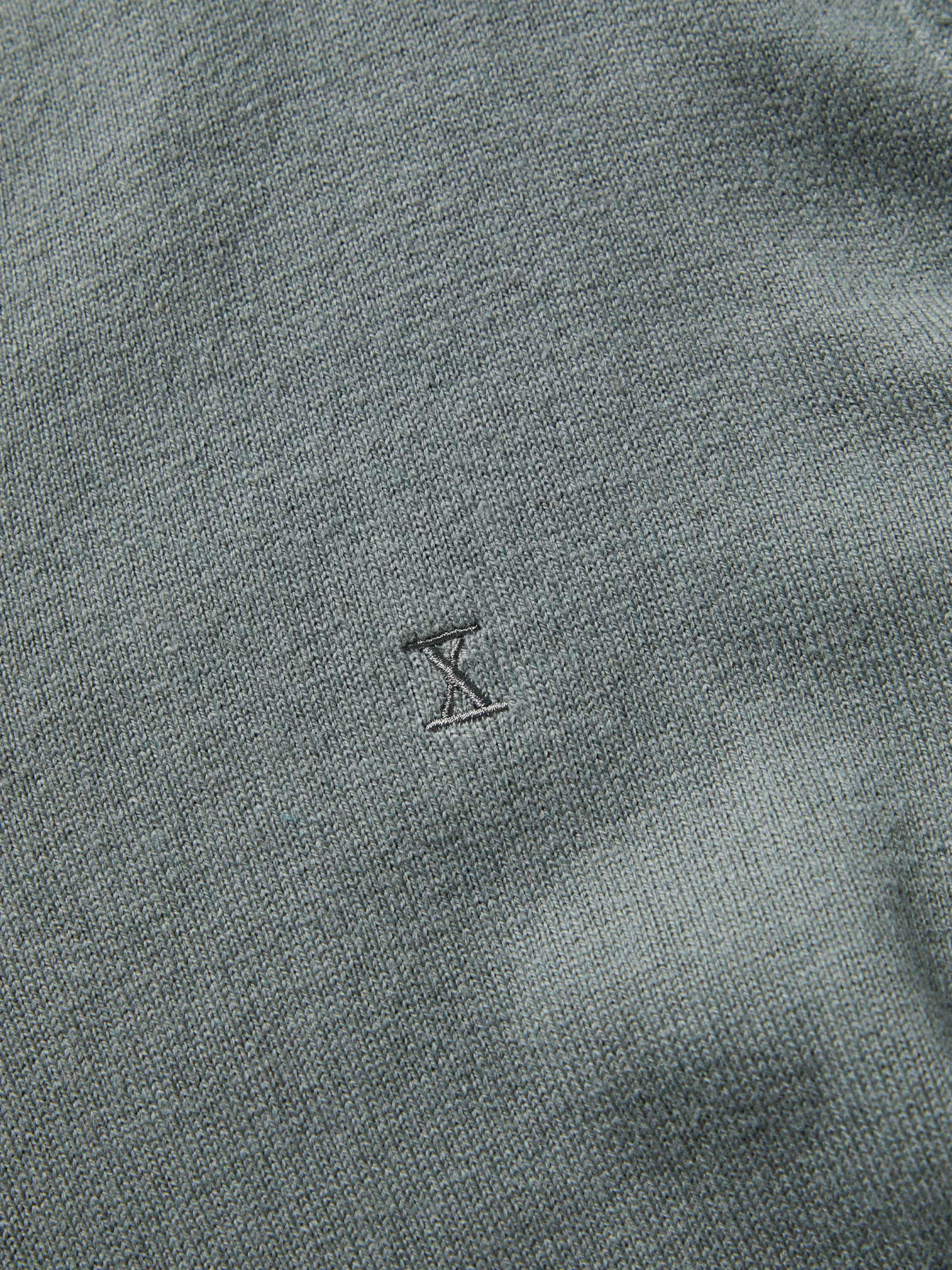 Pullover de algodão e caxemira