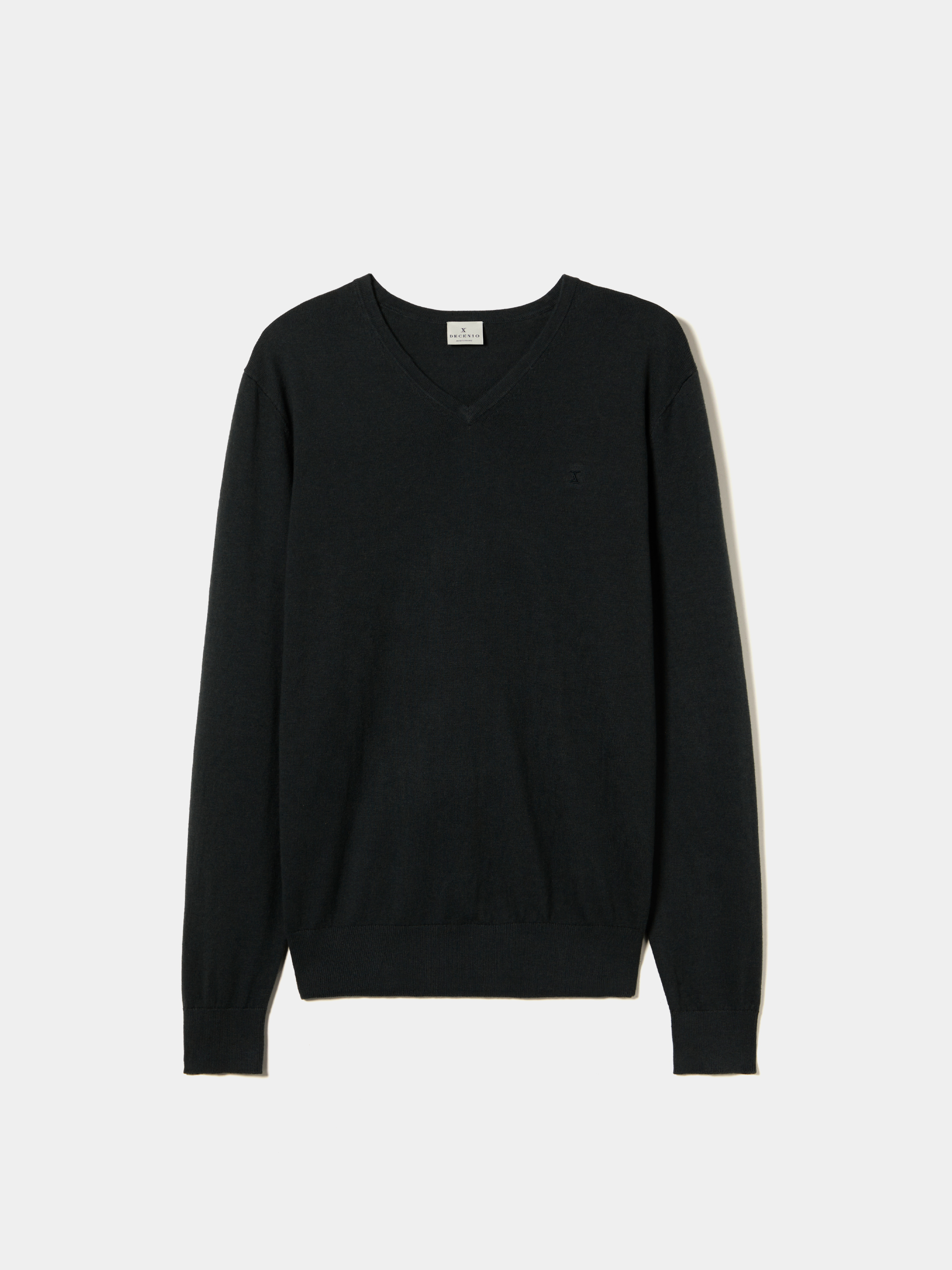 Pullover de algodão e caxemira