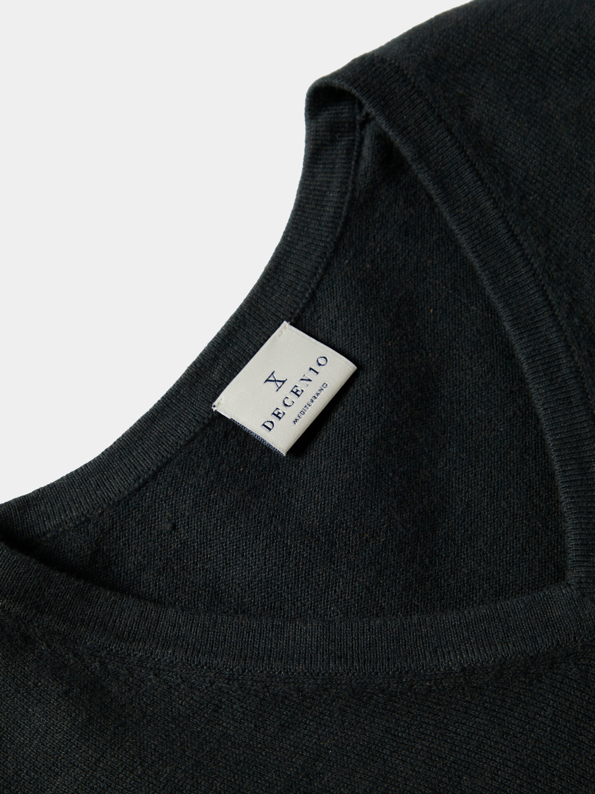 Pullover de algodão e caxemira