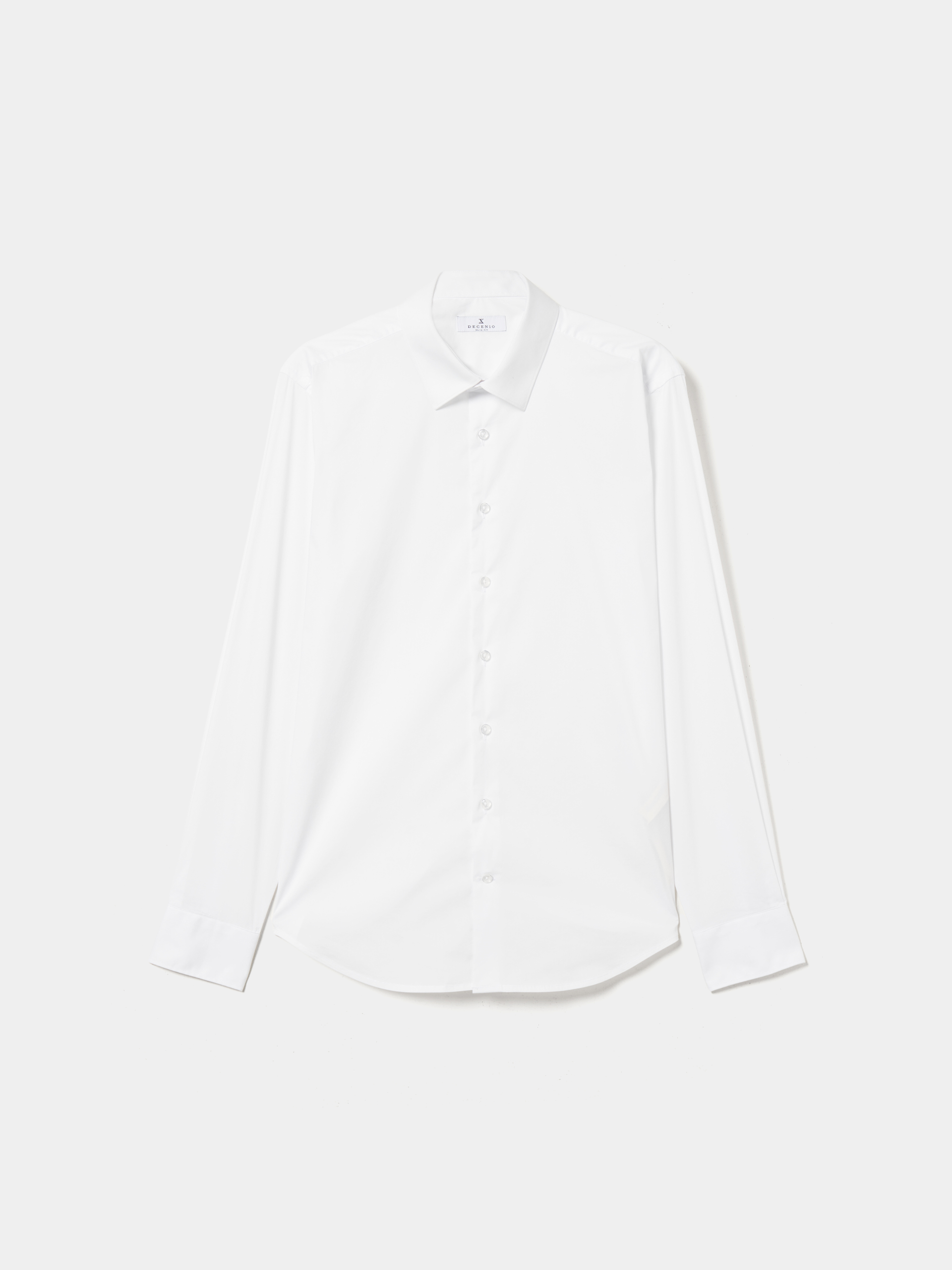 Slim fit plain shirt