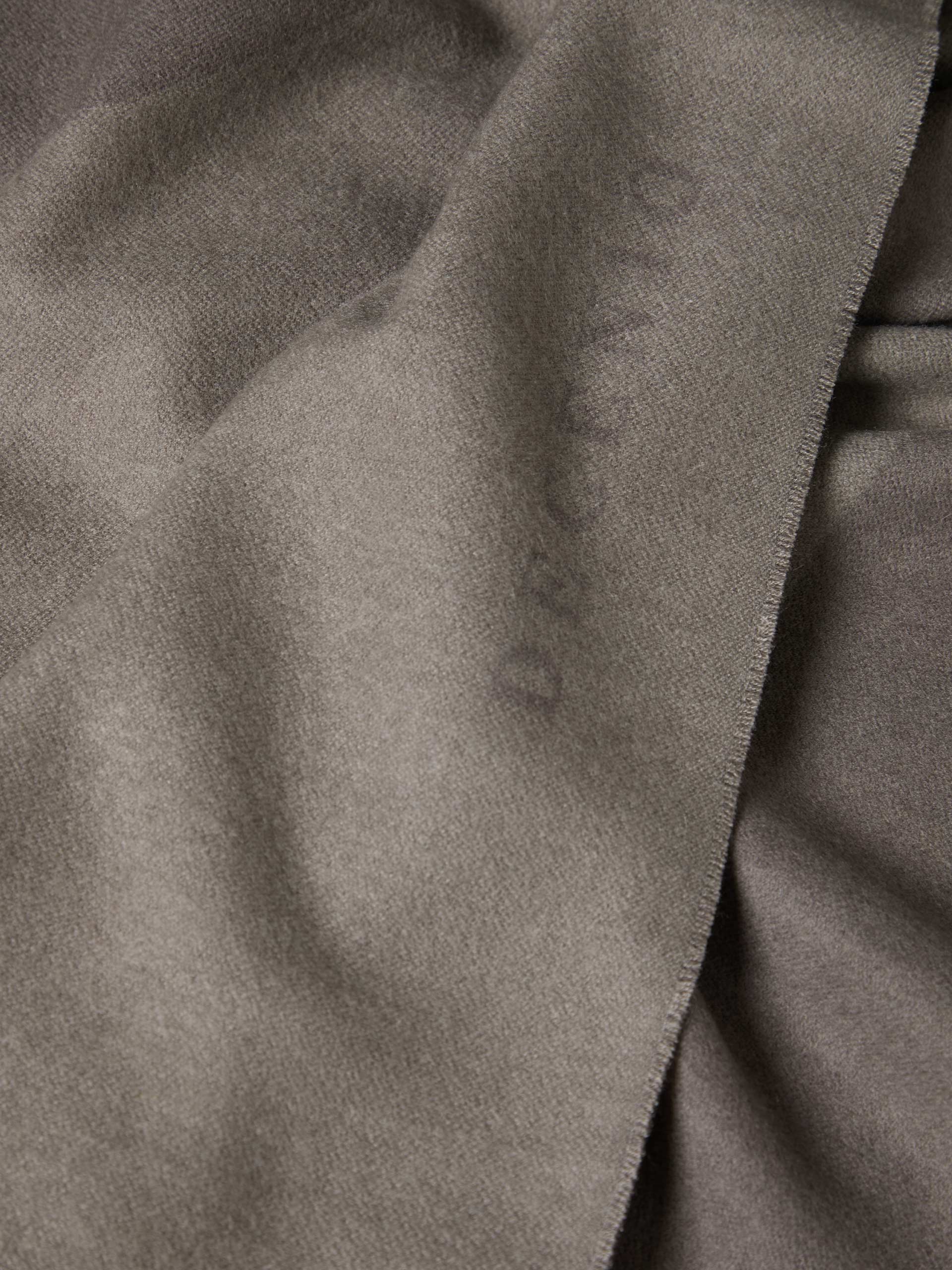 Monogrammed scarf