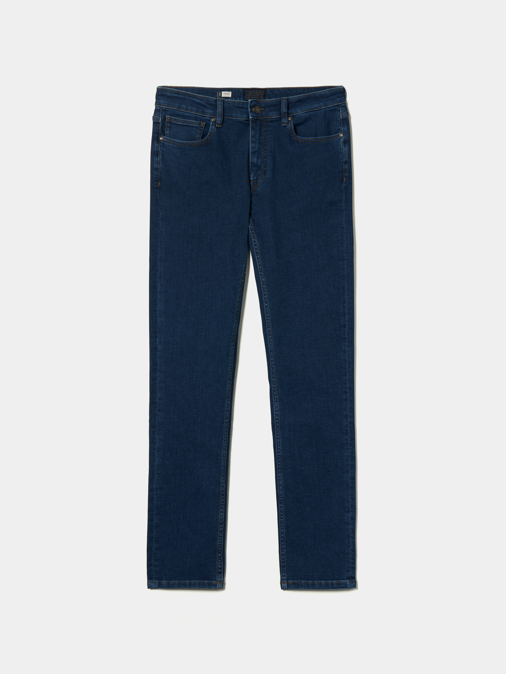 Slim fit denim pants