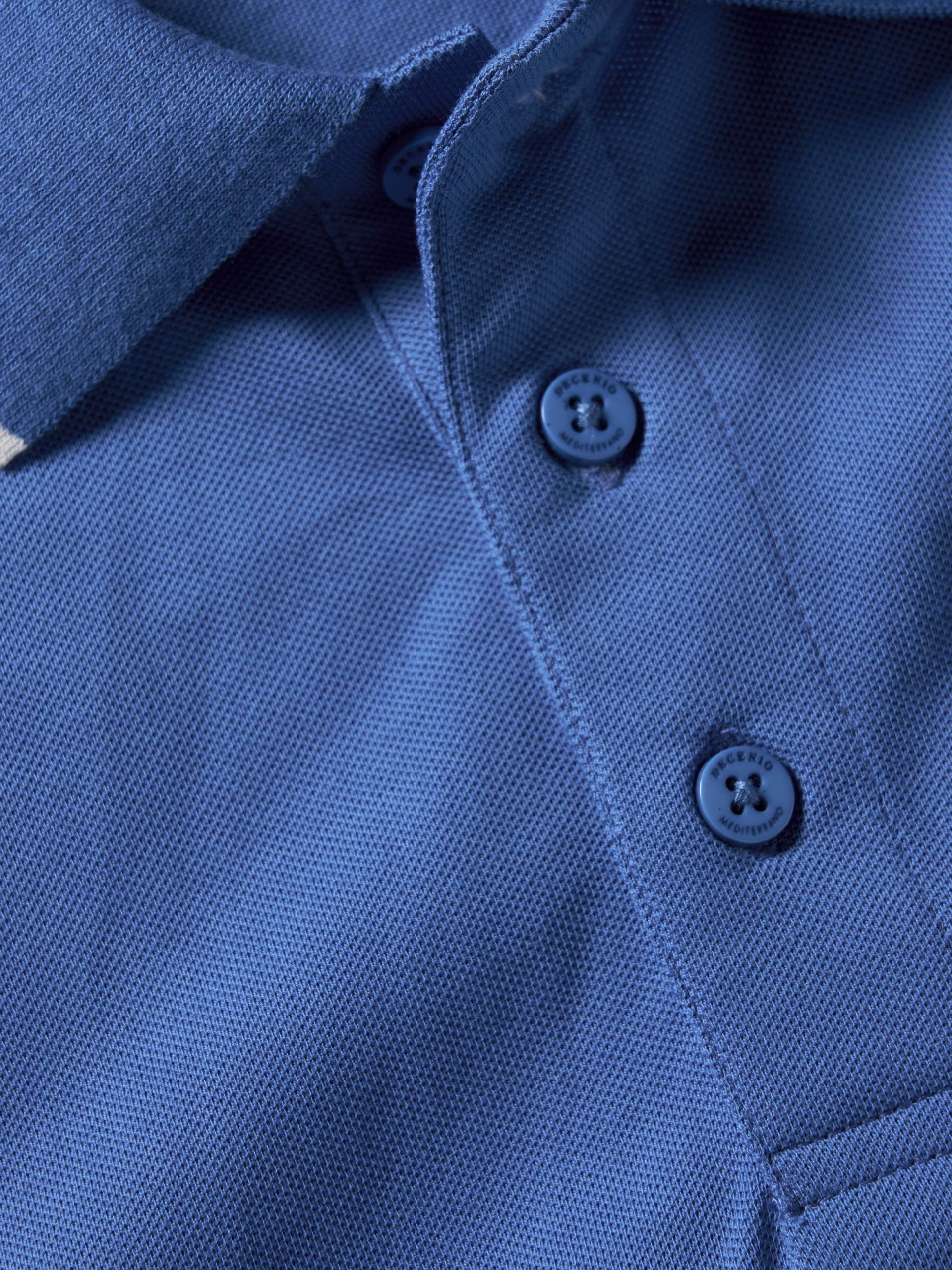 Polo de algodón mercerizado