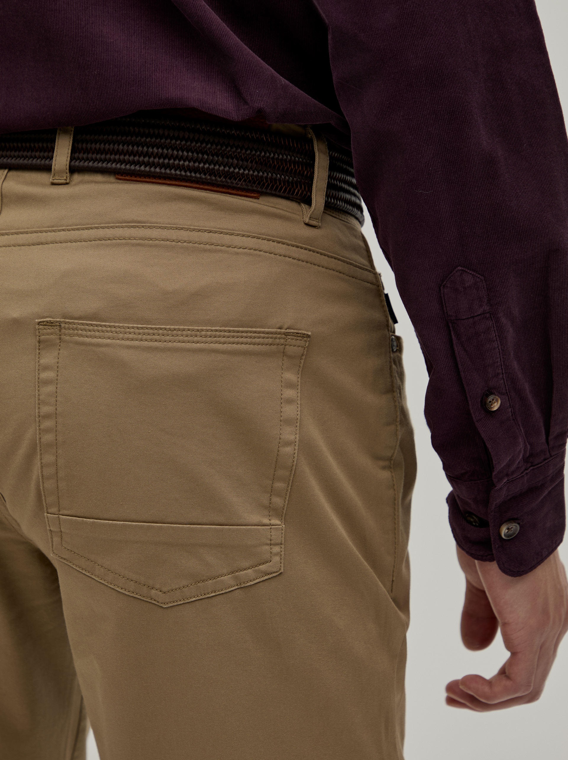 Twill pants