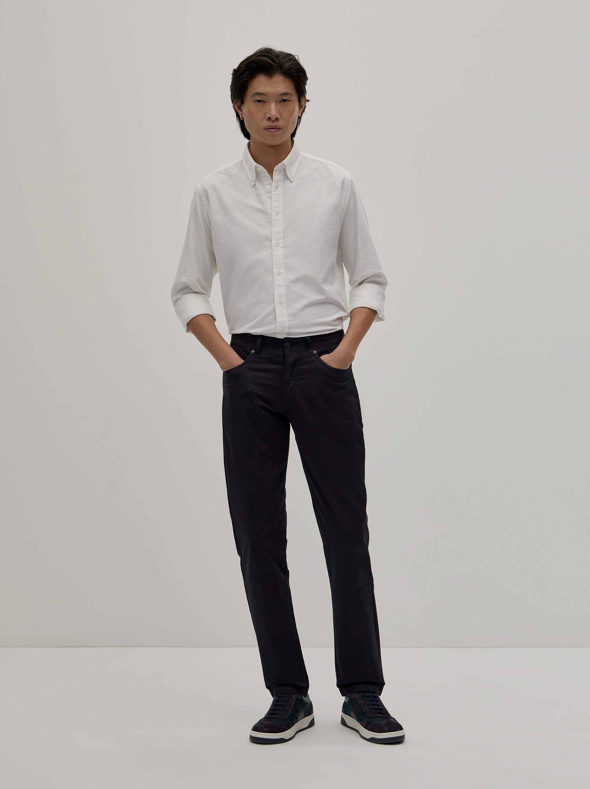 Twill pants