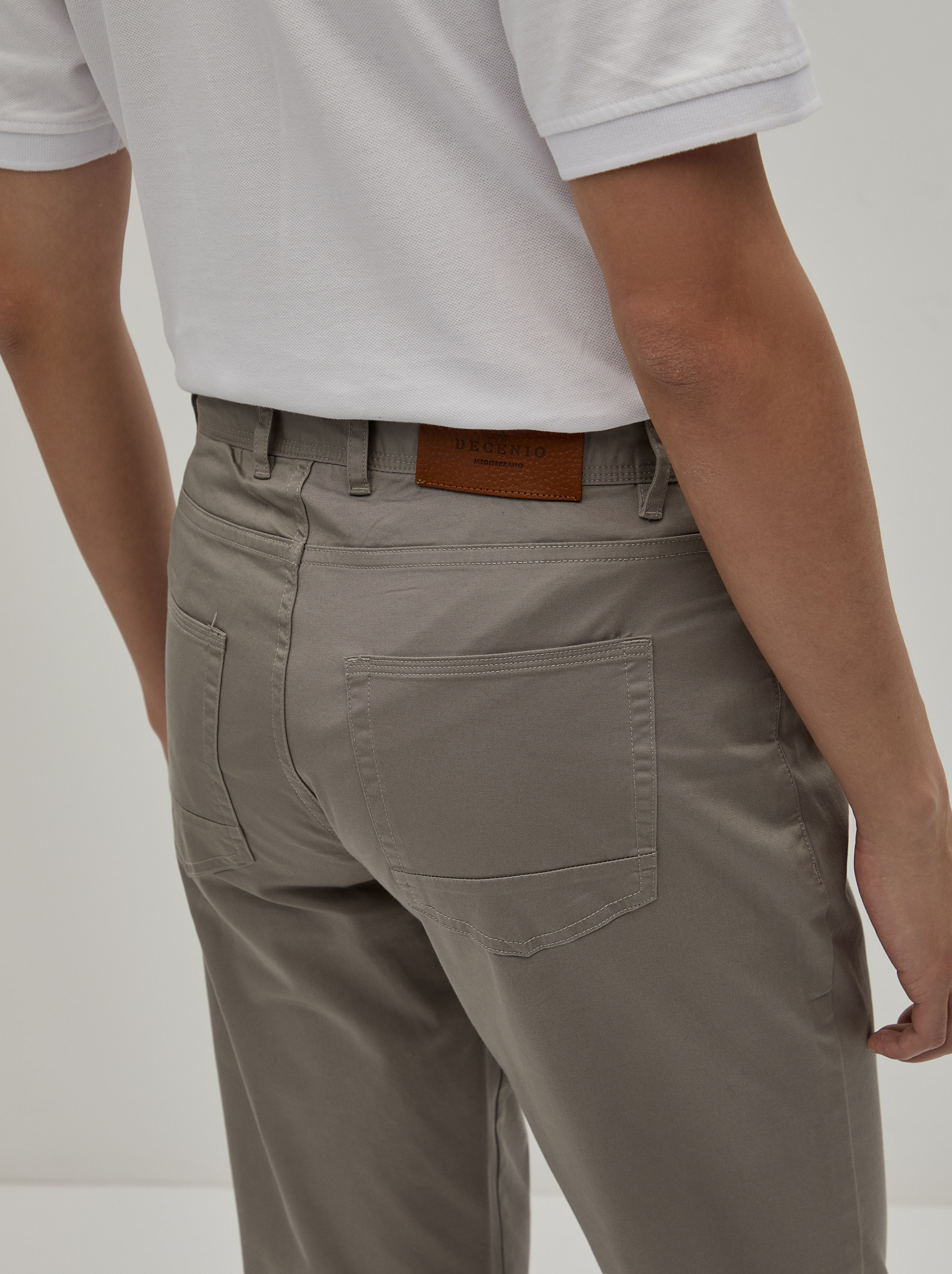 Twill pants