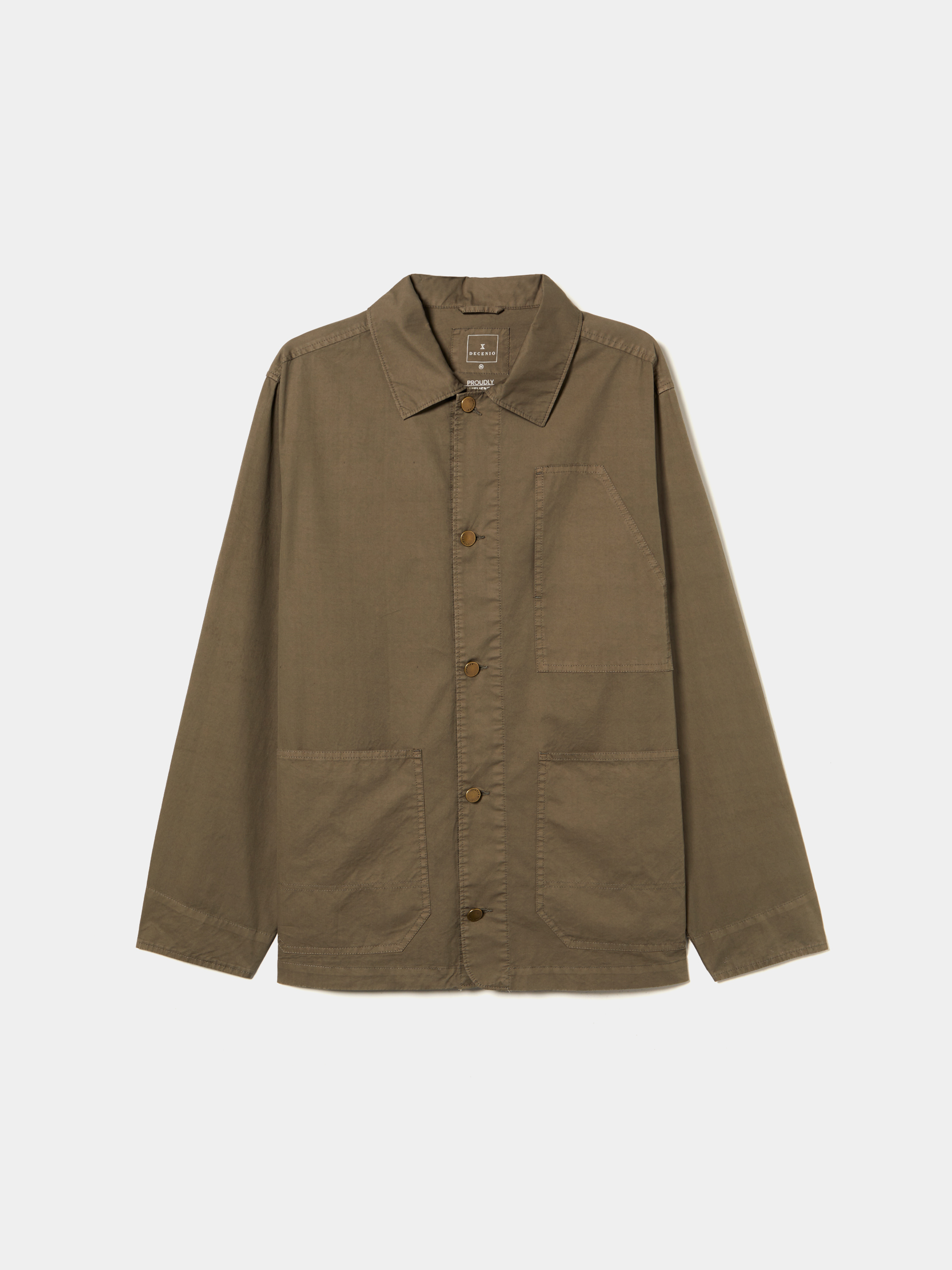Twill overshirt