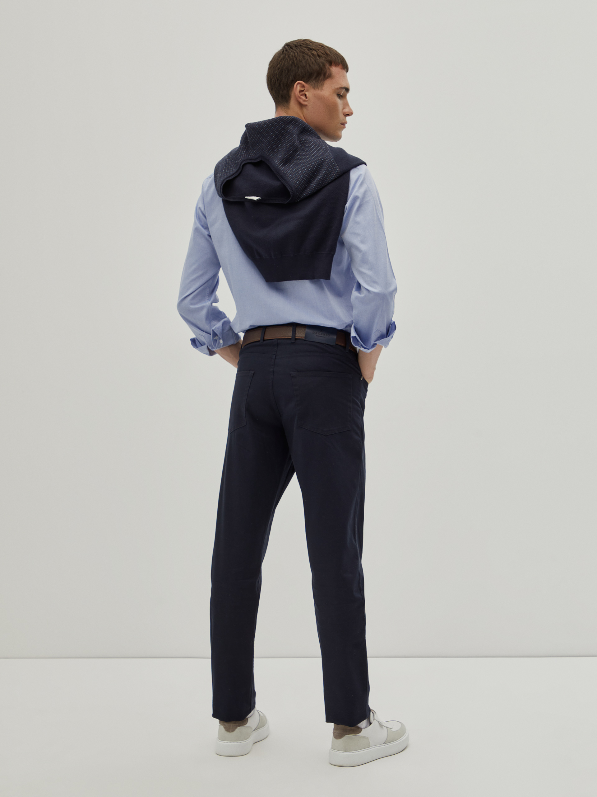 Calças denim regular fit