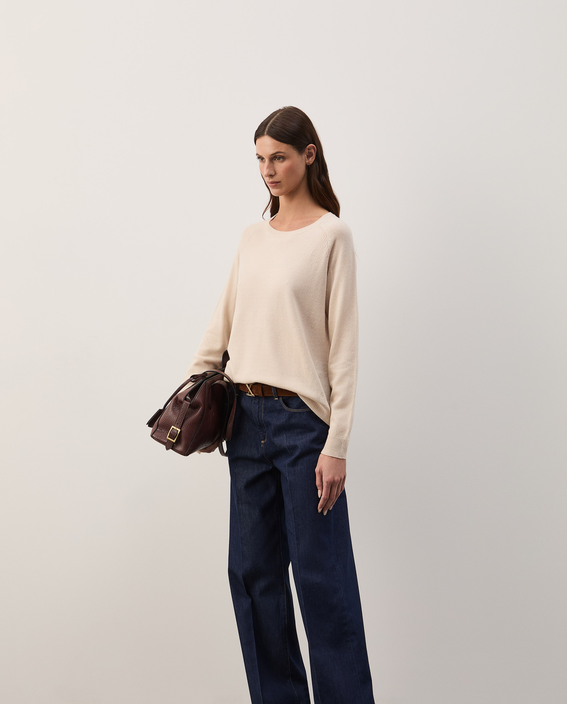 Knitted wool sweater