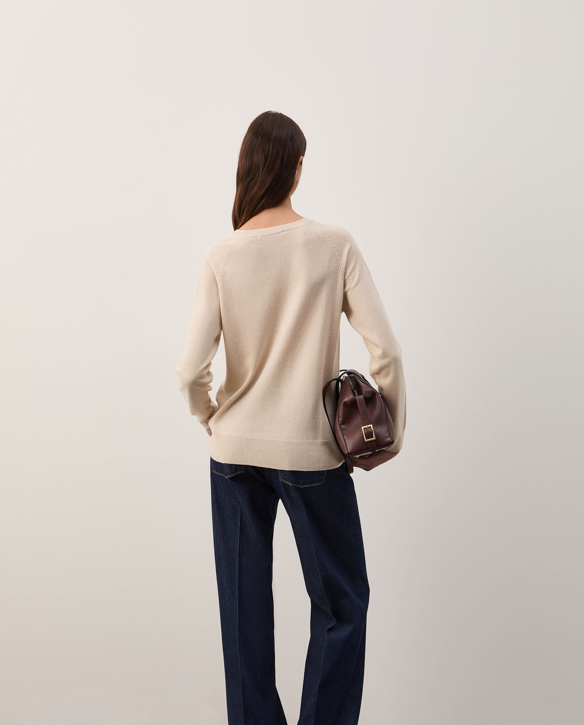 Knitted wool sweater