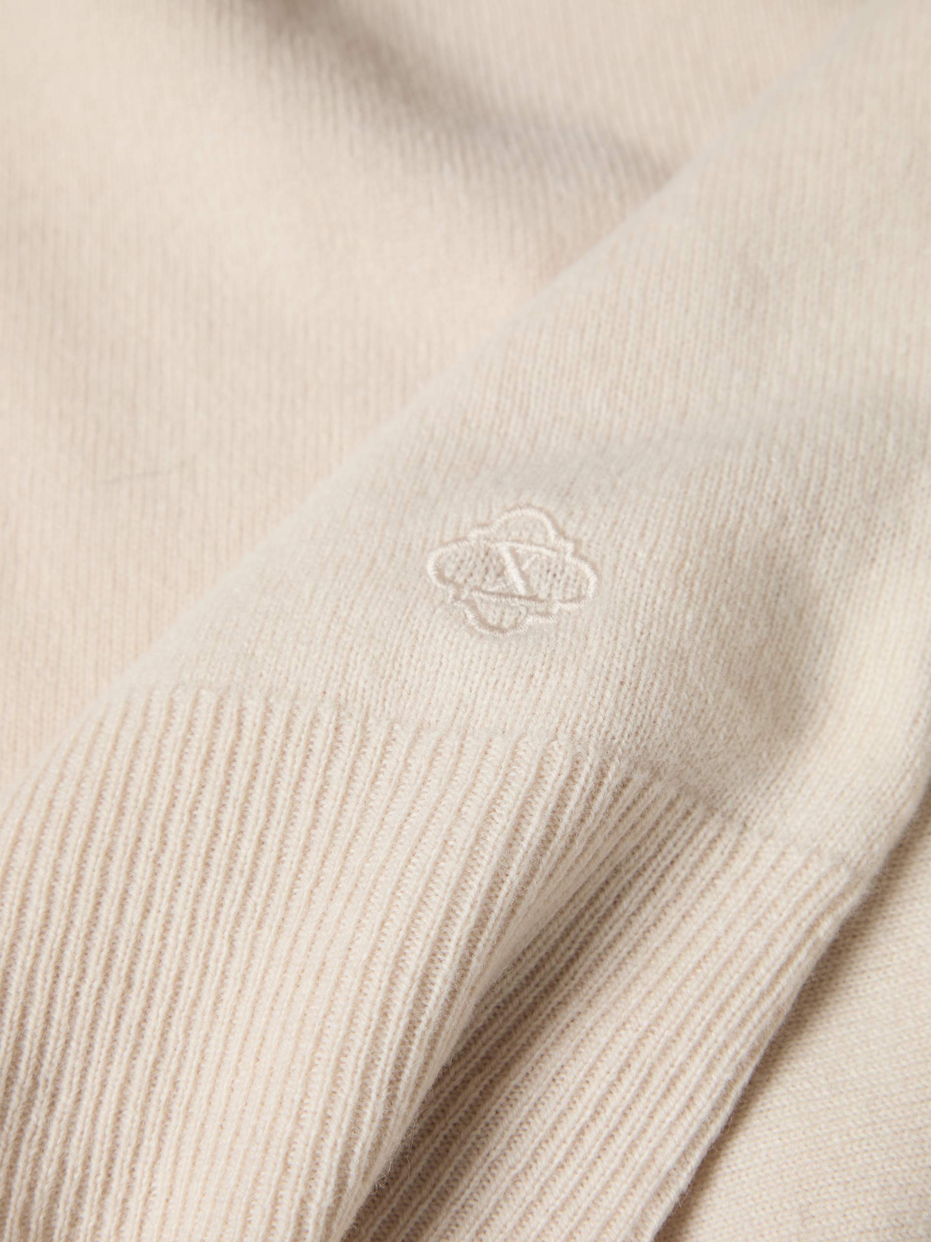 Knitted wool sweater