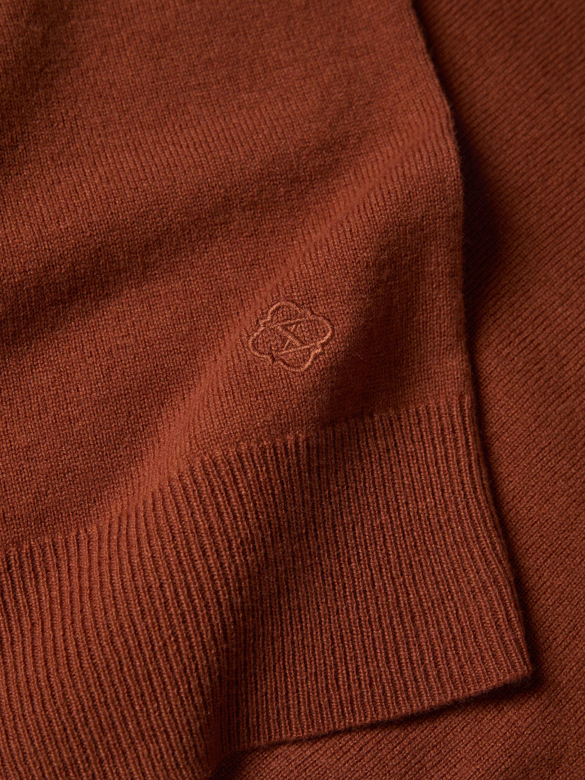 Knitted wool sweater